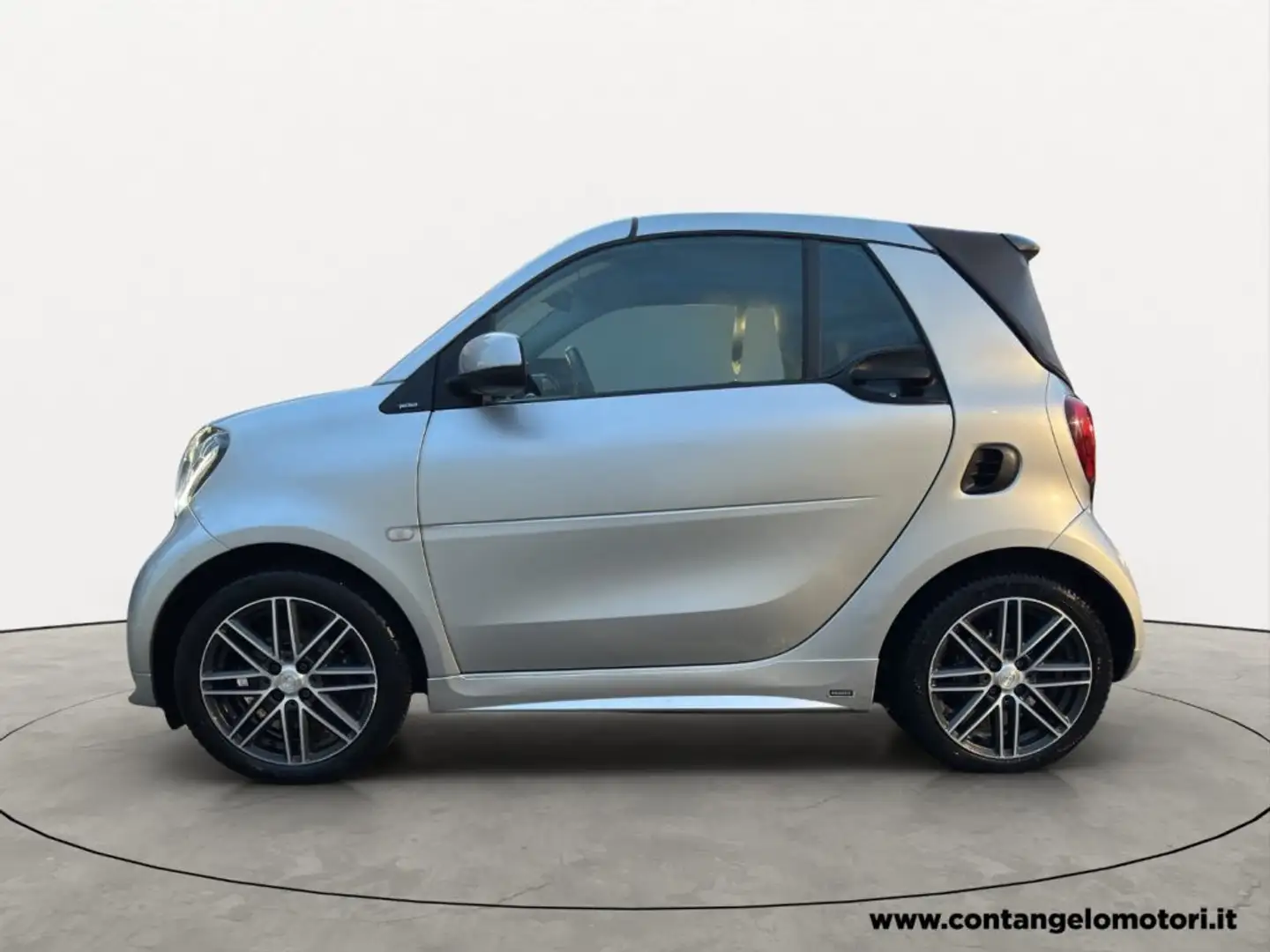 smart forTwo 90 0.9 twinamic cabrio Perfect Argent - 2
