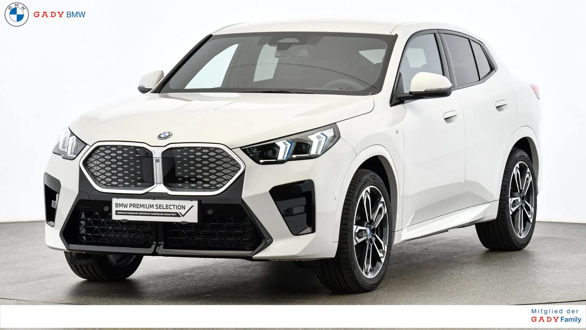 BMW iX2 eDrive20 Blanc - 1