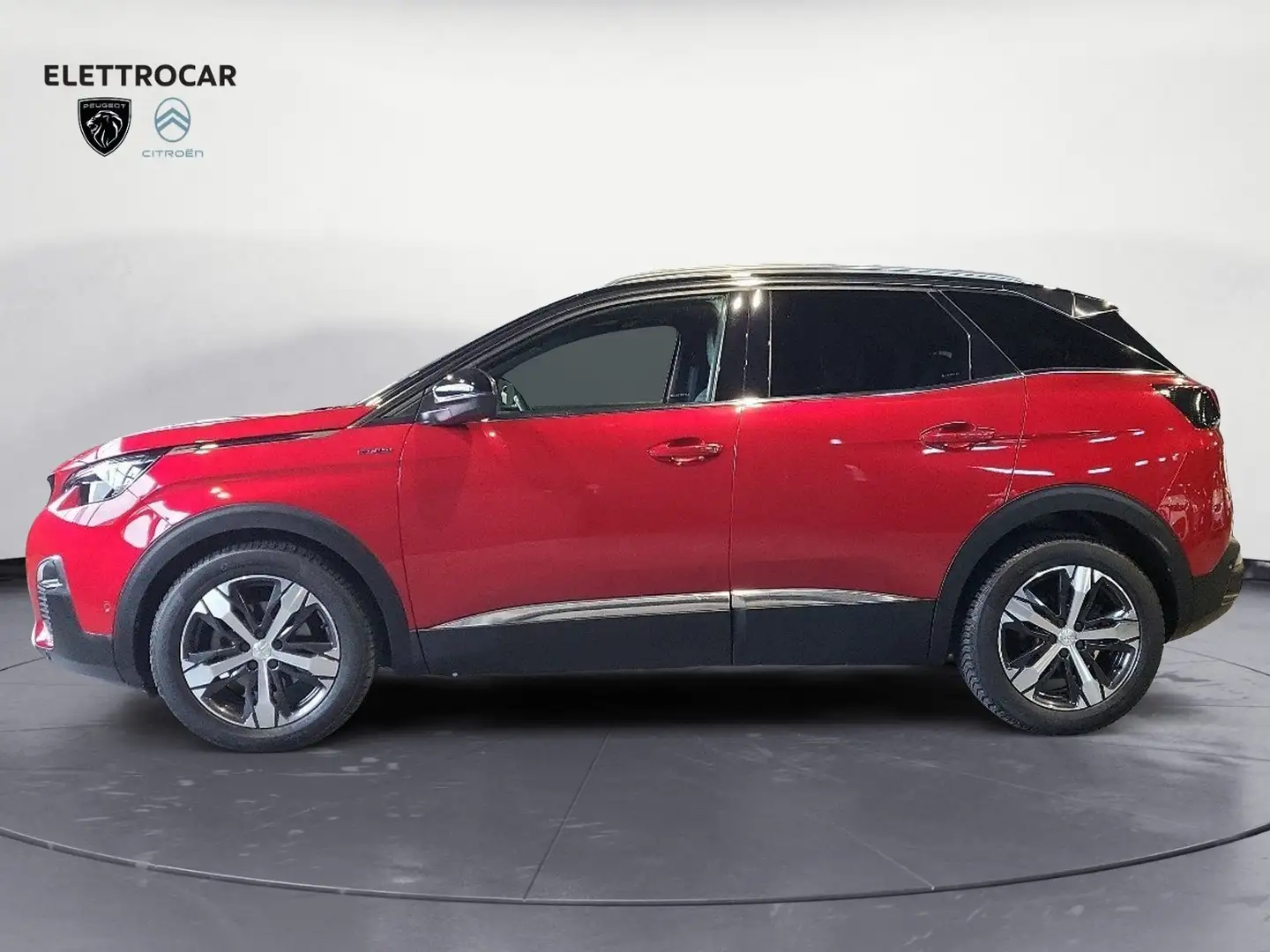 Peugeot 3008 3008 BlueHDi 130 S&S EAT8 GT Line con TETTO APRIB Rosso - 2