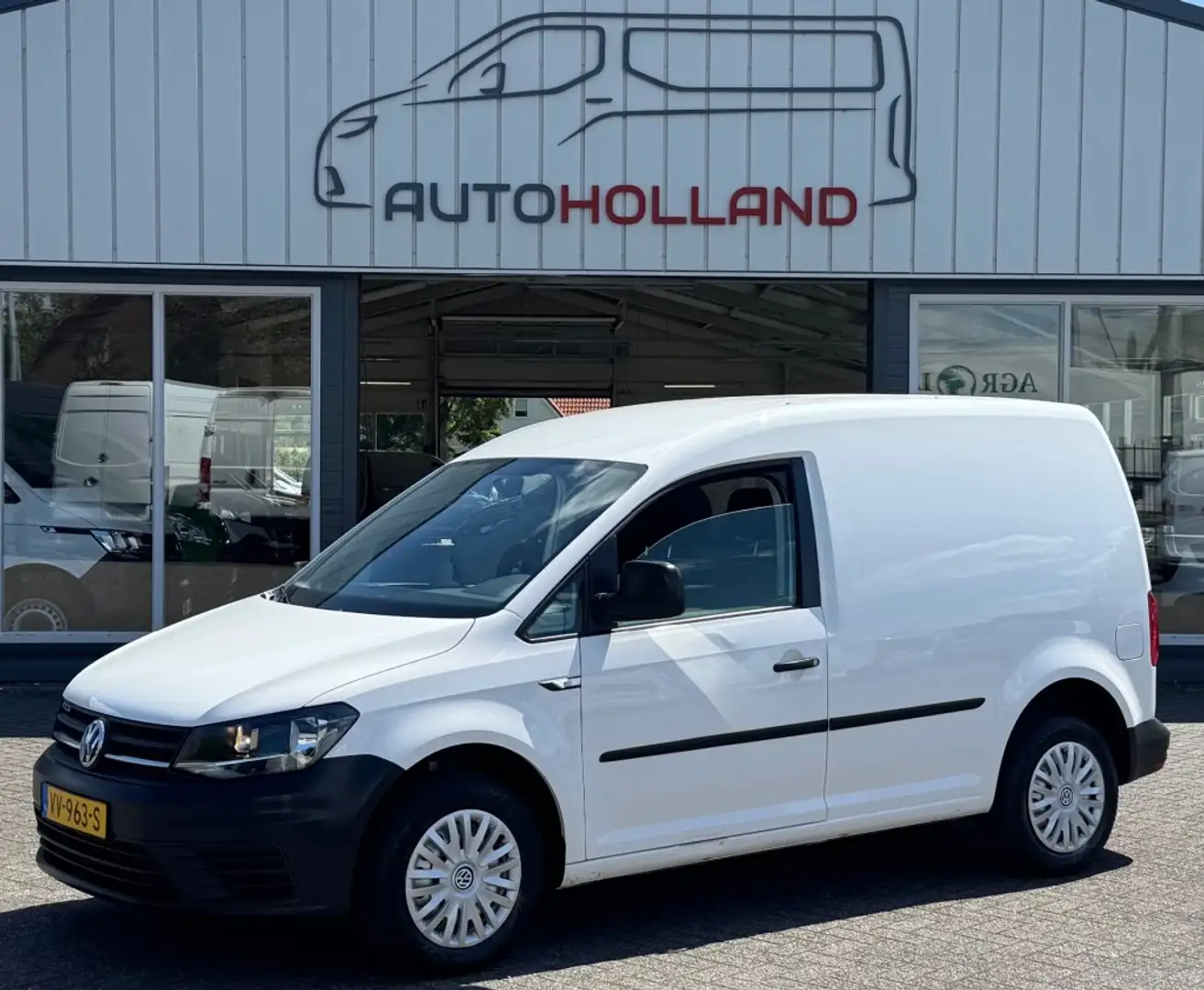 Volkswagen Caddy 1.4 TGI ECOFUEL 81KW 110PK EURO 6 / AIRCO/ CRUISE Wit - 1