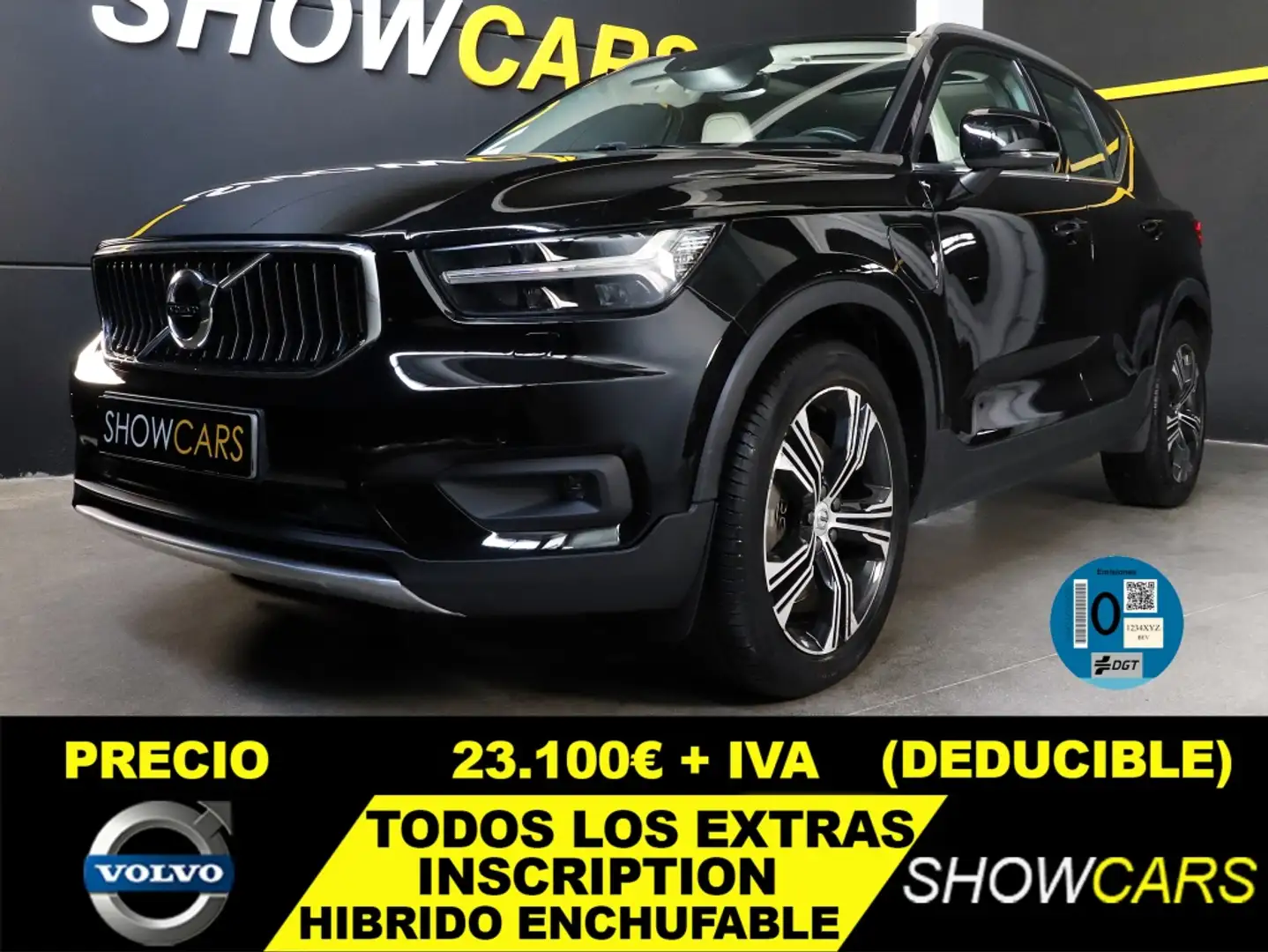 Volvo XC40 T5 Recharge Inscription Aut. Noir - 1