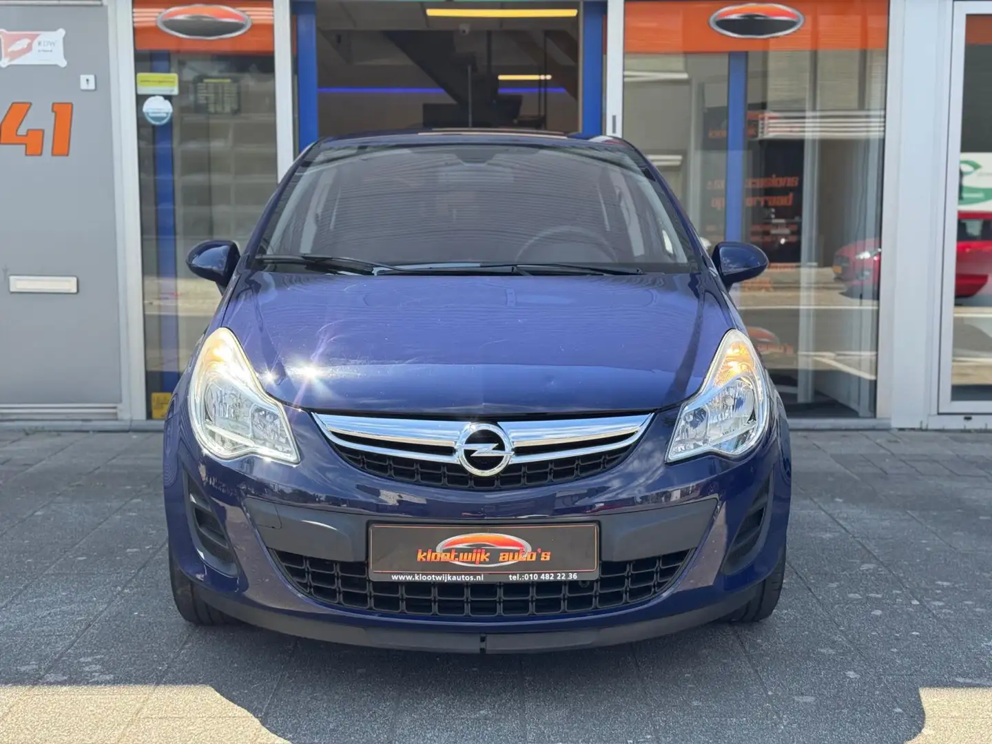 Opel Corsa 1.2 Edition Automaat Cruise Airco 5-Deurs Dealer O Bleu - 2