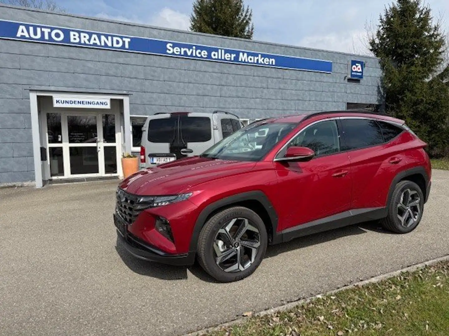 Hyundai TUCSON Hybrid 2WD Prestige Line Aut. Rot - 1