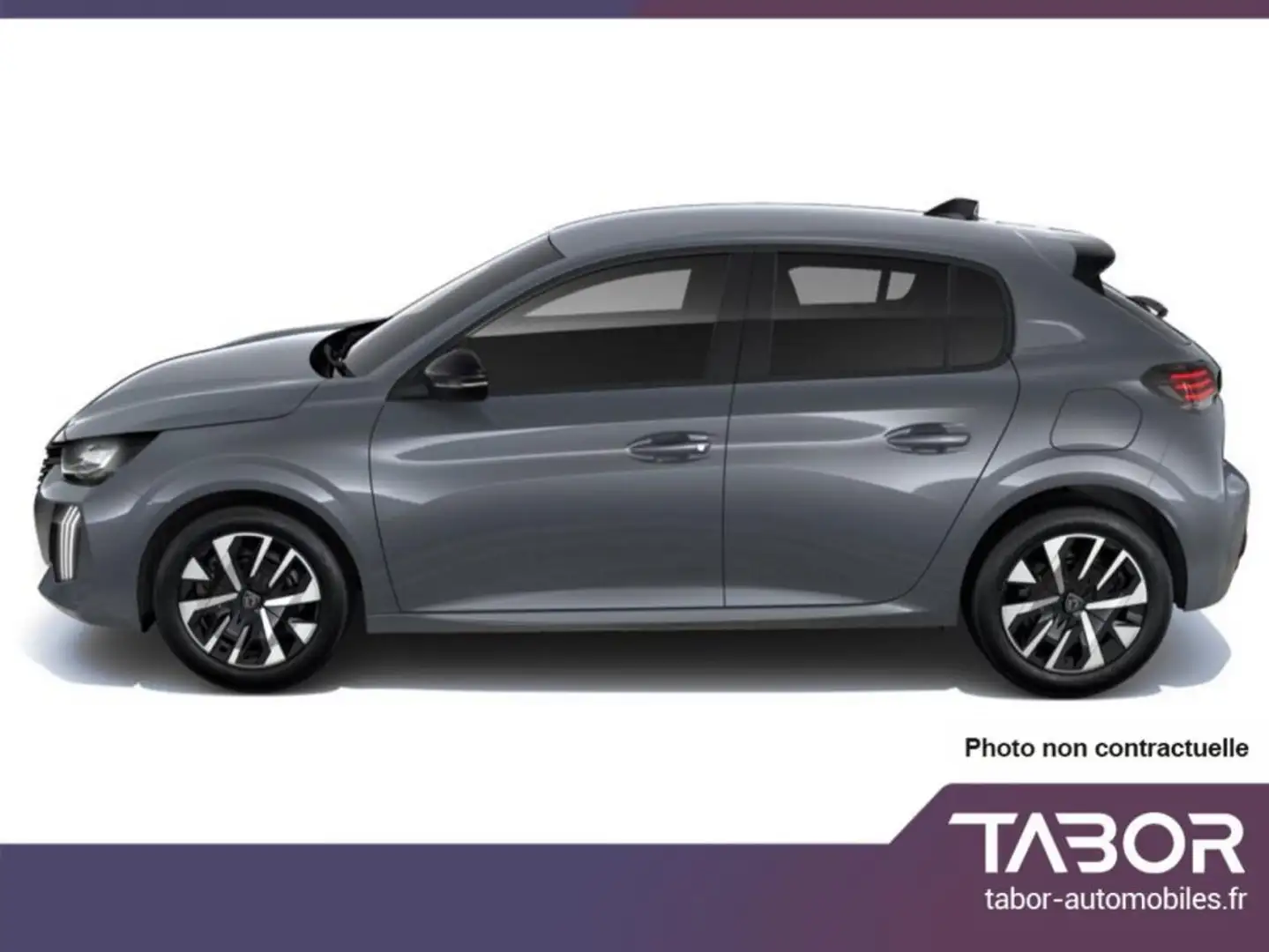 Peugeot 208 MHEV 110 Active SHZ Radars Reg. LED Gris - 2