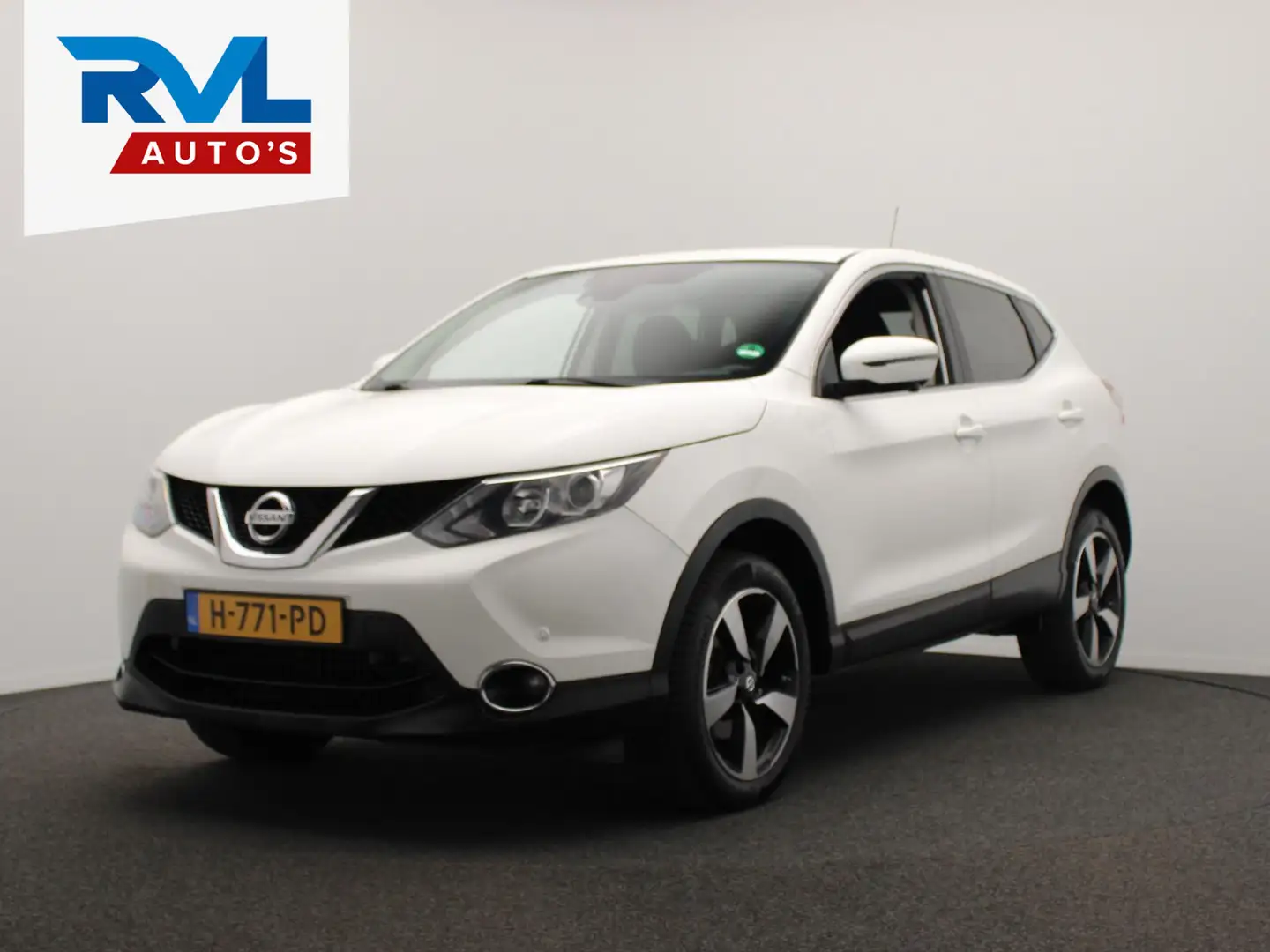 Nissan Qashqai 1.6 N-Connecta 163PK Trekhaak Navigatie Camera Wit - 1