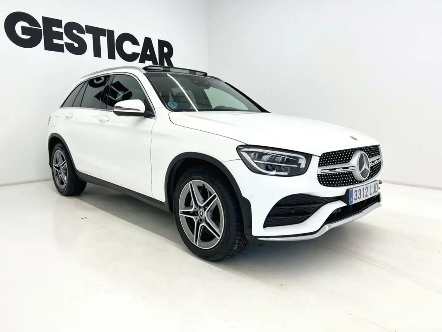 Mercedes-Benz GLC 200 4 MATIC AMG LINE 210CV E6dT Weiß - 1