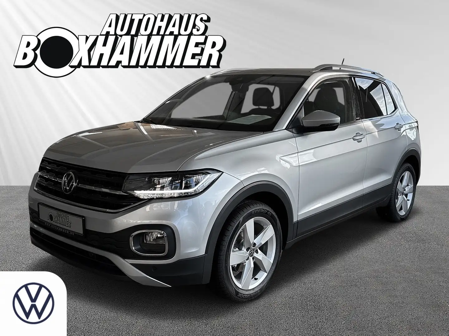 Volkswagen T-Cross 1.0 TSI DSG Style  NAVI+ACC+RÜCK.KAM Silber - 1