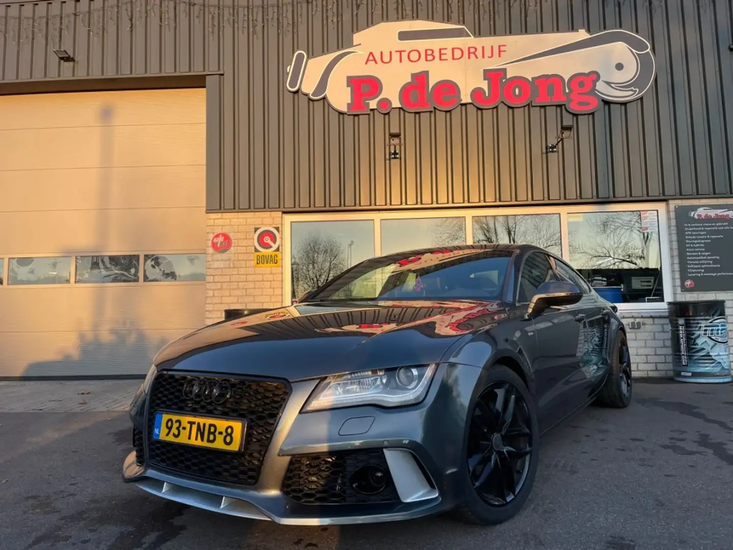 Audi A7 3.0 TDI S-line RS7 bumpers, Youngtimer! Quattro, S Gris - 1