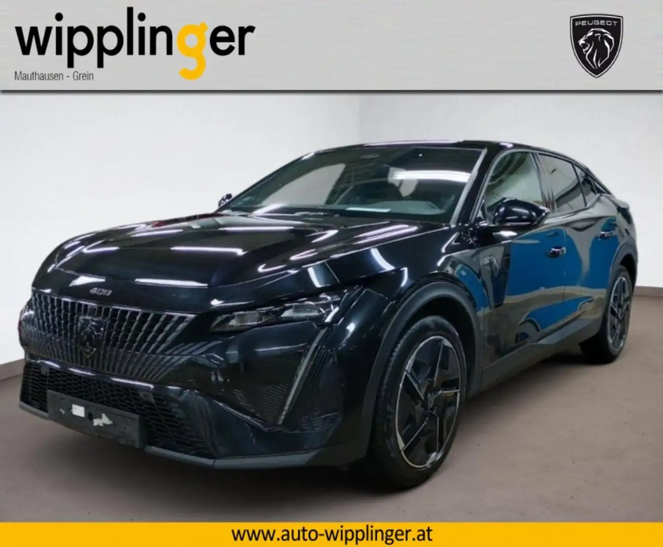 Peugeot 408 GT PT 130PS Benzin EAT8 LP € 44.653,- Negro - 1