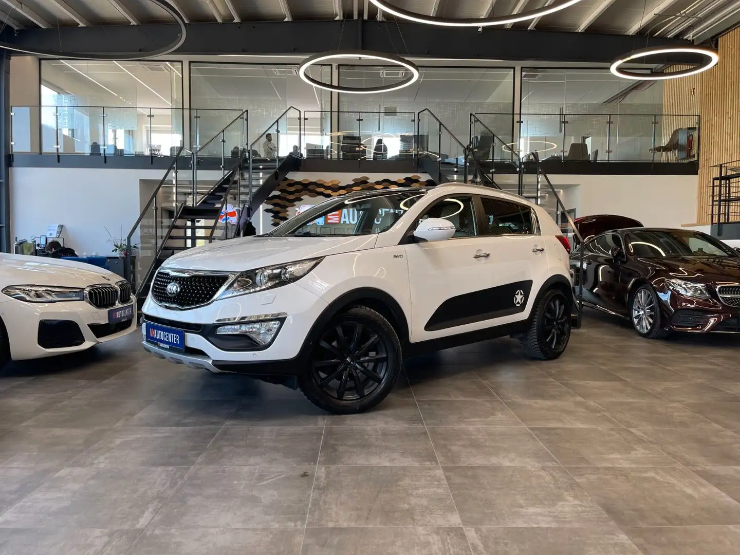 Kia Sportage Platinum Edition 4WD *1.HAND*19%*NAVI* Blanc - 1