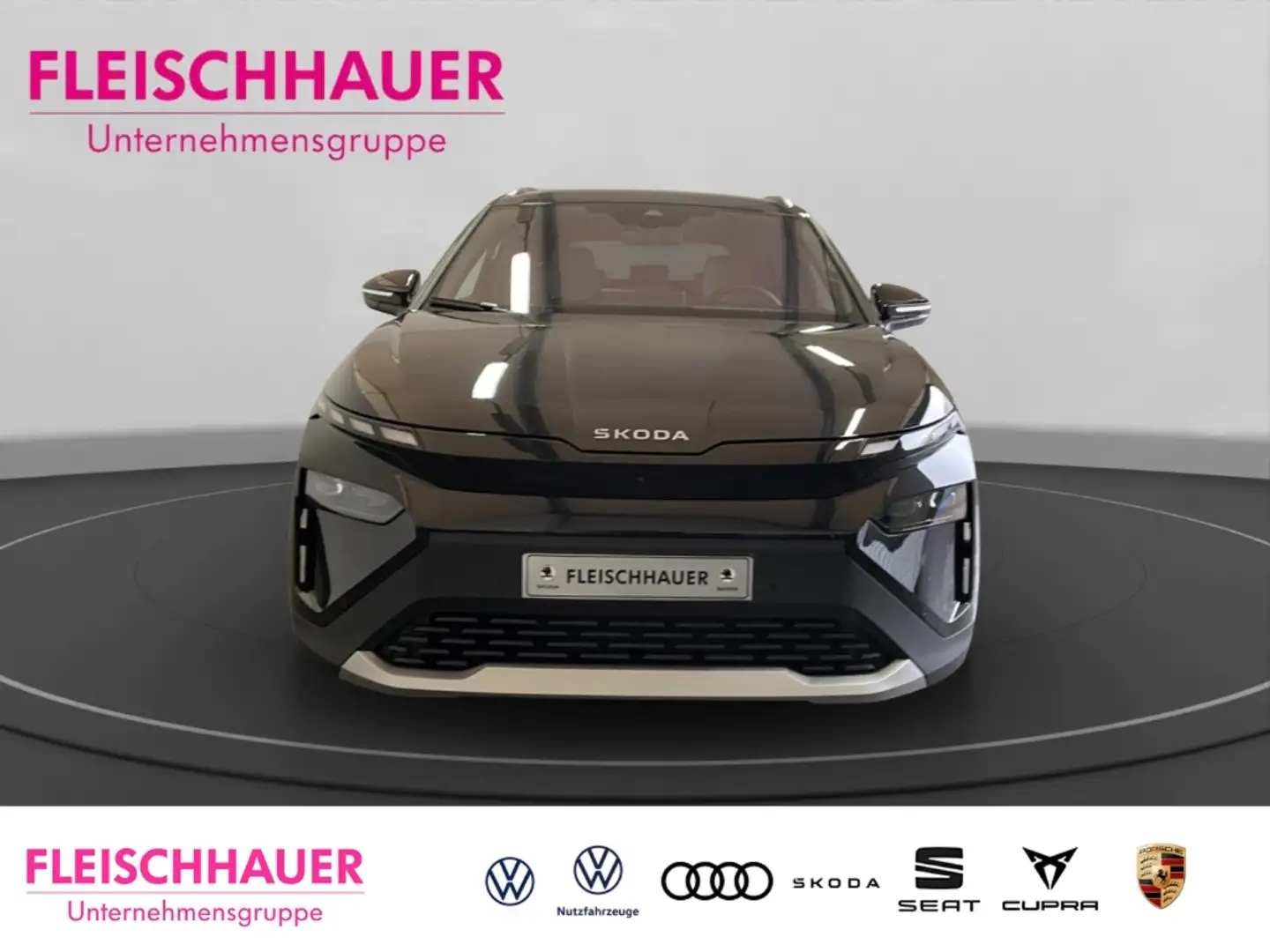 Skoda Elroq Alpha 82kWh AHK Matrix Navi ACC Kamera 21Zoll Kess Schwarz - 2
