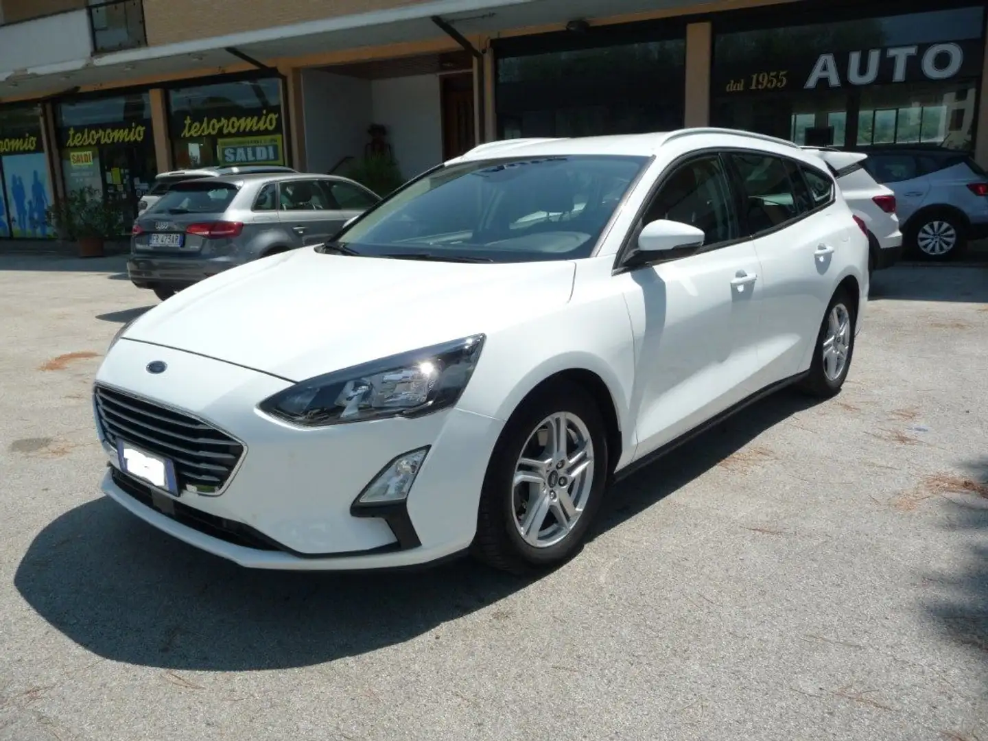Ford Focus 1.5 EcoBlue 120 CV automatico SW Business Co-Pilot Bianco - 1