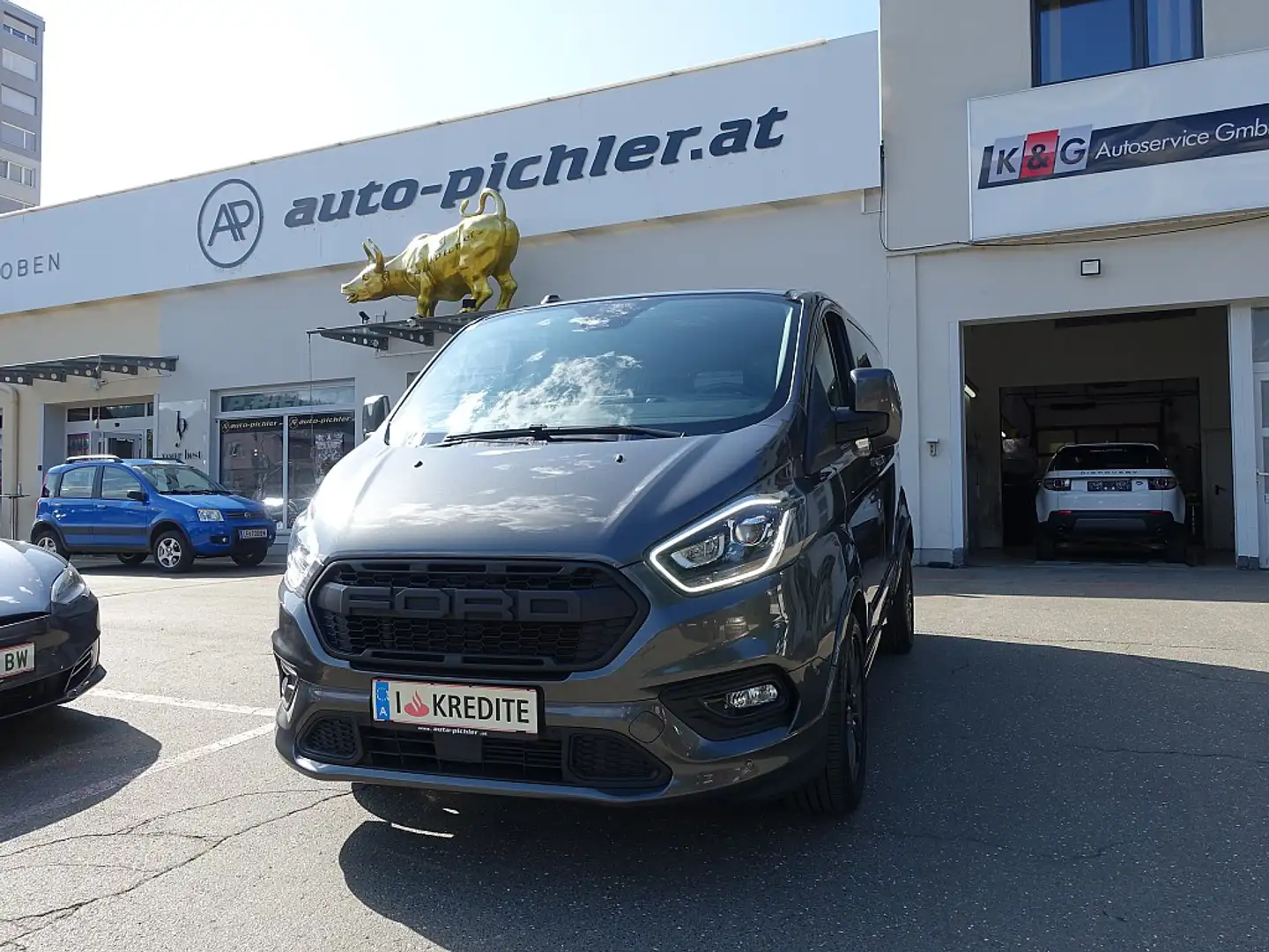 Ford Transit Custom Variobus 2,0 TDCI L1H1 320 Sport Aut. Grigio - 1