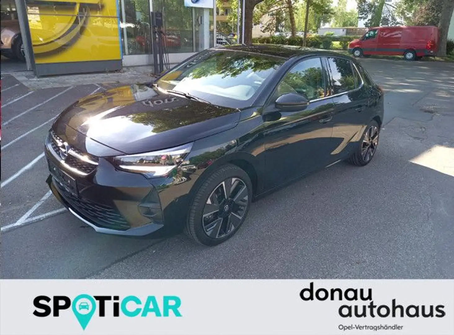 Opel Corsa e Ultimate Kamera Alcantara Matrix Zwart - 1