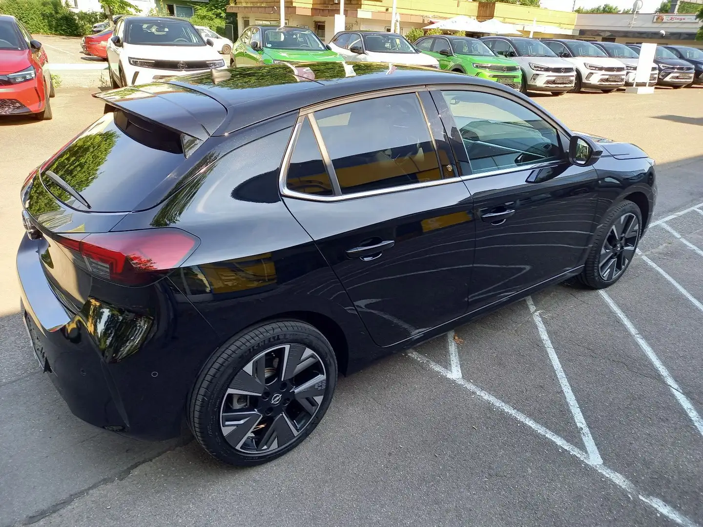 Opel Corsa e Ultimate Kamera Alcantara Matrix Zwart - 2