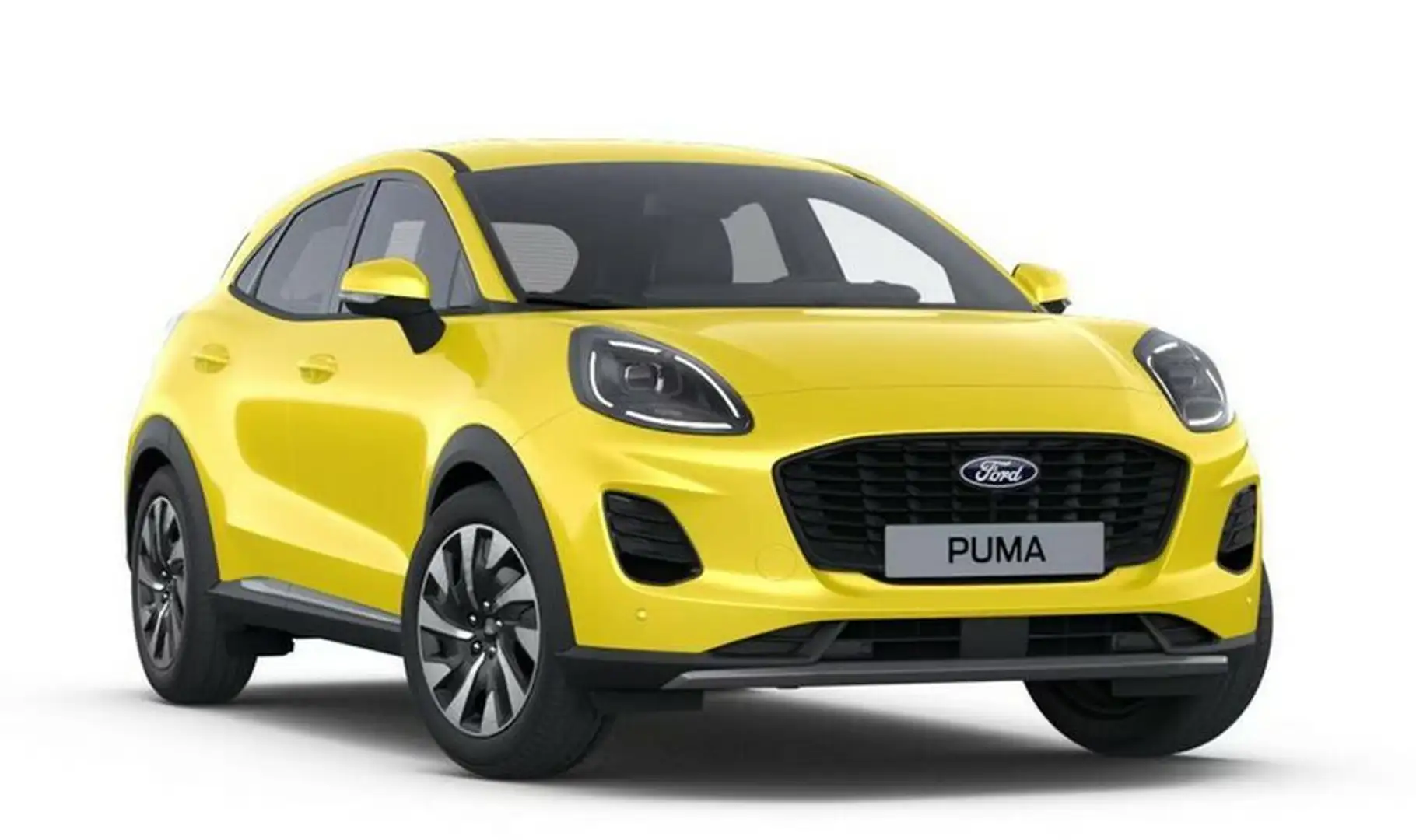 Ford Puma 1,0 EcoBoost Hybrid Titanium Gelb - 2