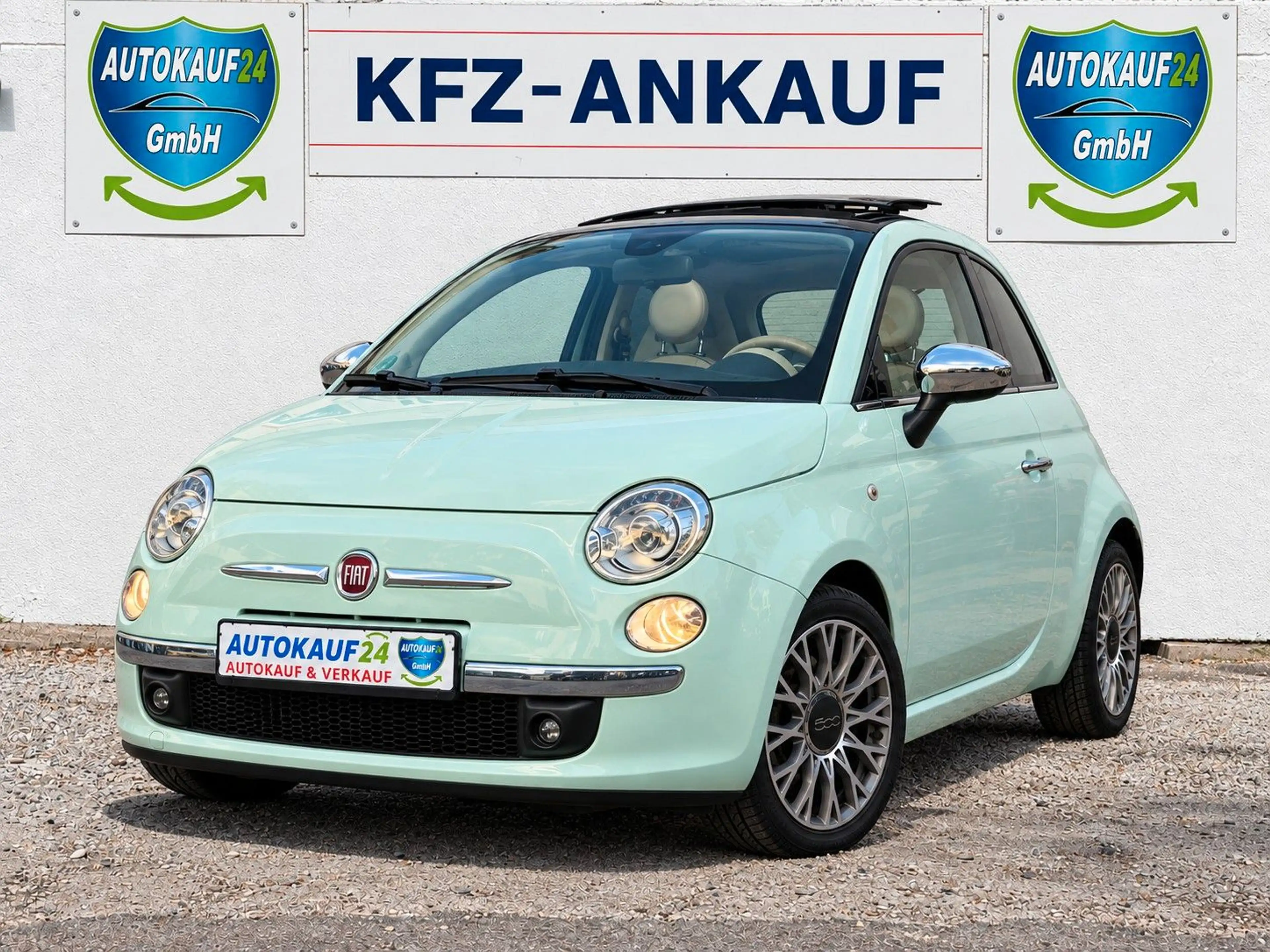Fiat 500 *SCHIEBEDACH*PDC*KLIMA*HU NEU*LED*