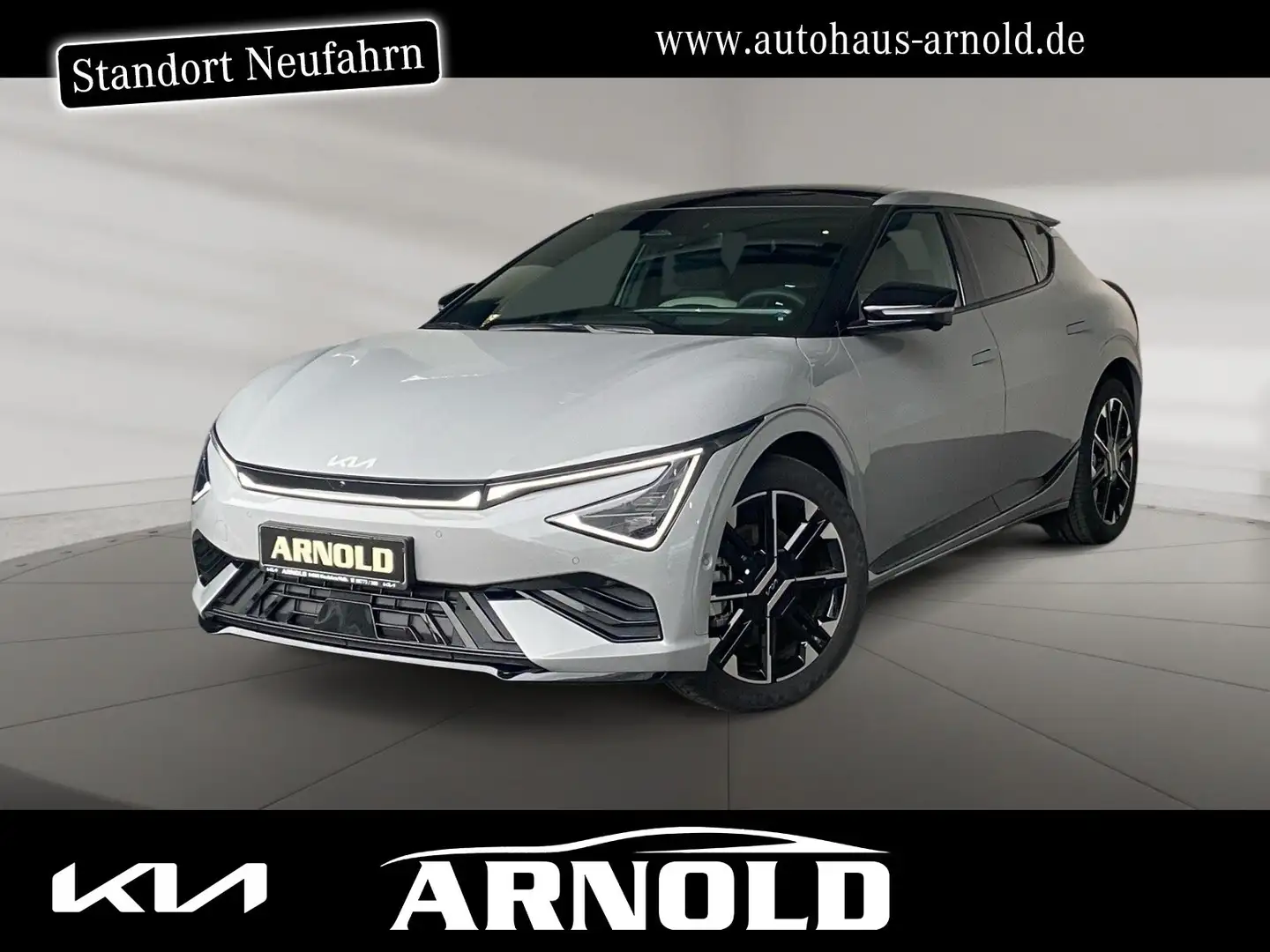 Kia EV6 EV6 84 kWh AWD GT-Line WP Head-Up Sitzluft 360° Grau - 1