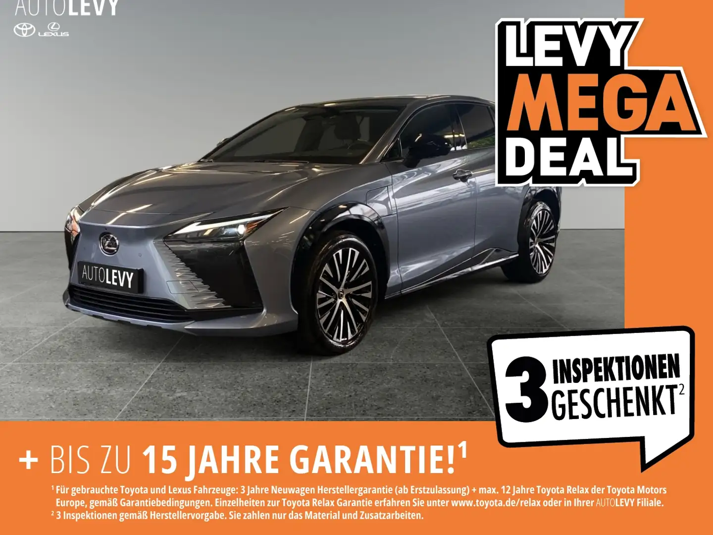 Lexus RZ 450e Direct4 Luxury-Paket *PANO*NAVI* Albastru - 1