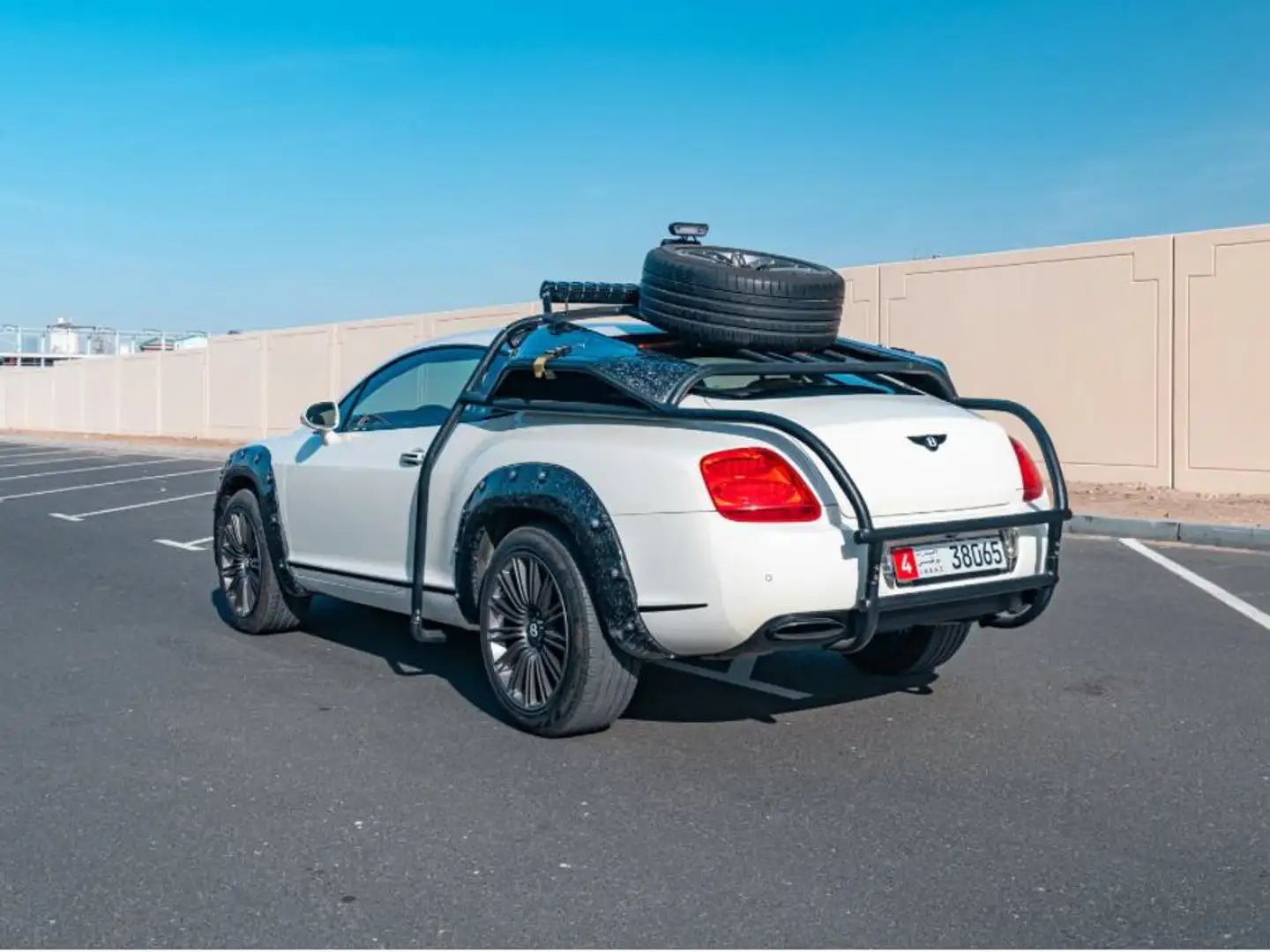 Bentley Continental GT Speed Off-road Unikat White - 2