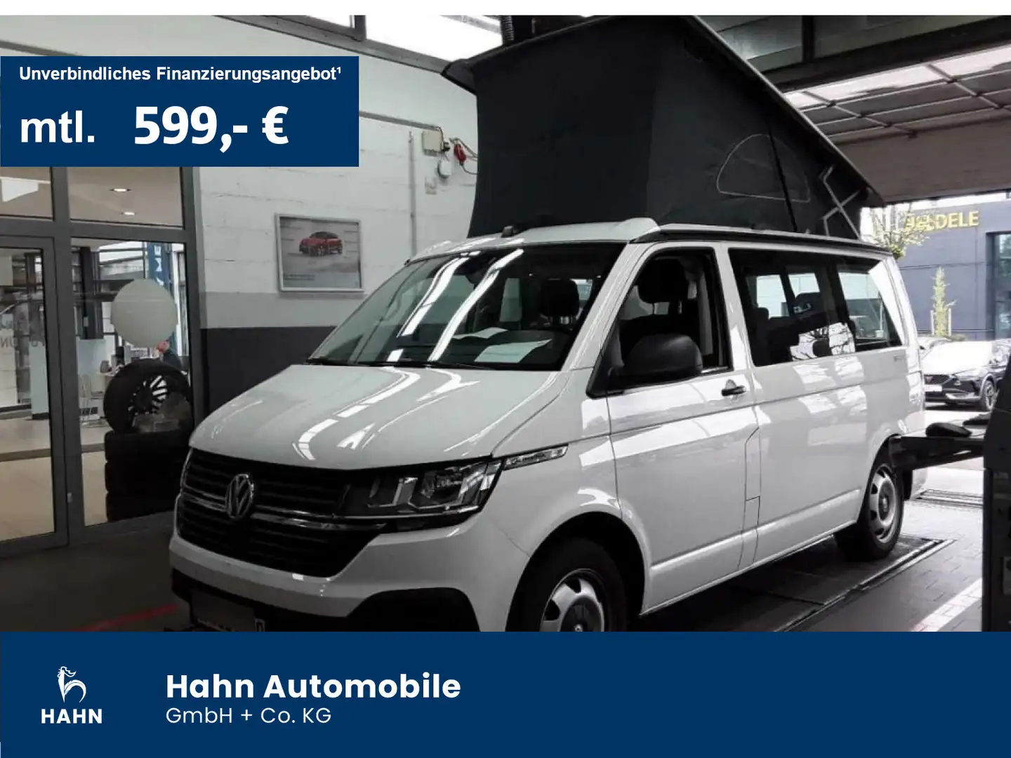 Volkswagen T6.1 California T6.1 2.0TDI California Beach Camper ACC Navi Tot Weiß - 1