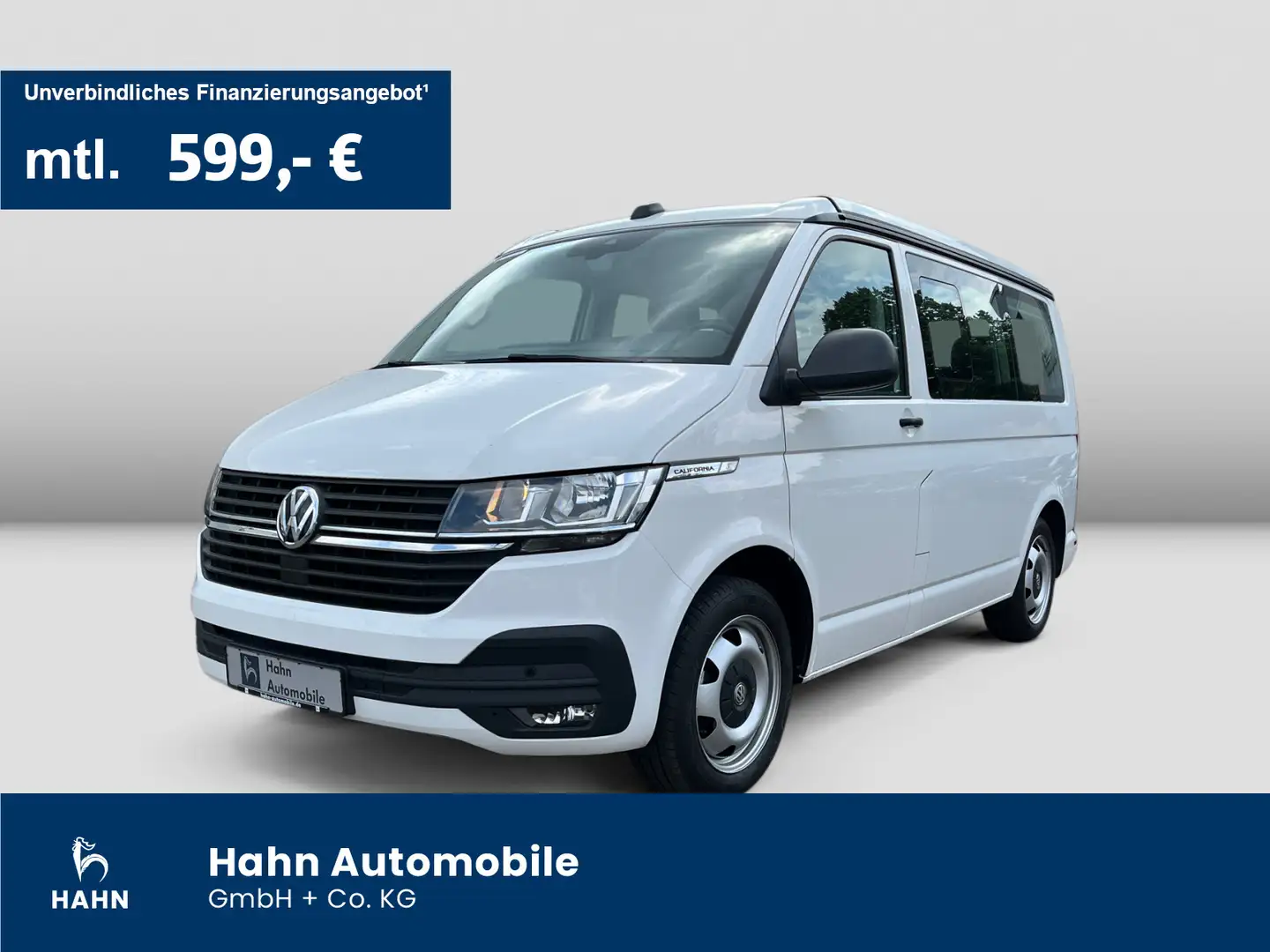 Volkswagen T6.1 California T6.1 2.0TDI California Beach Camper ACC Navi Tot Weiß - 1