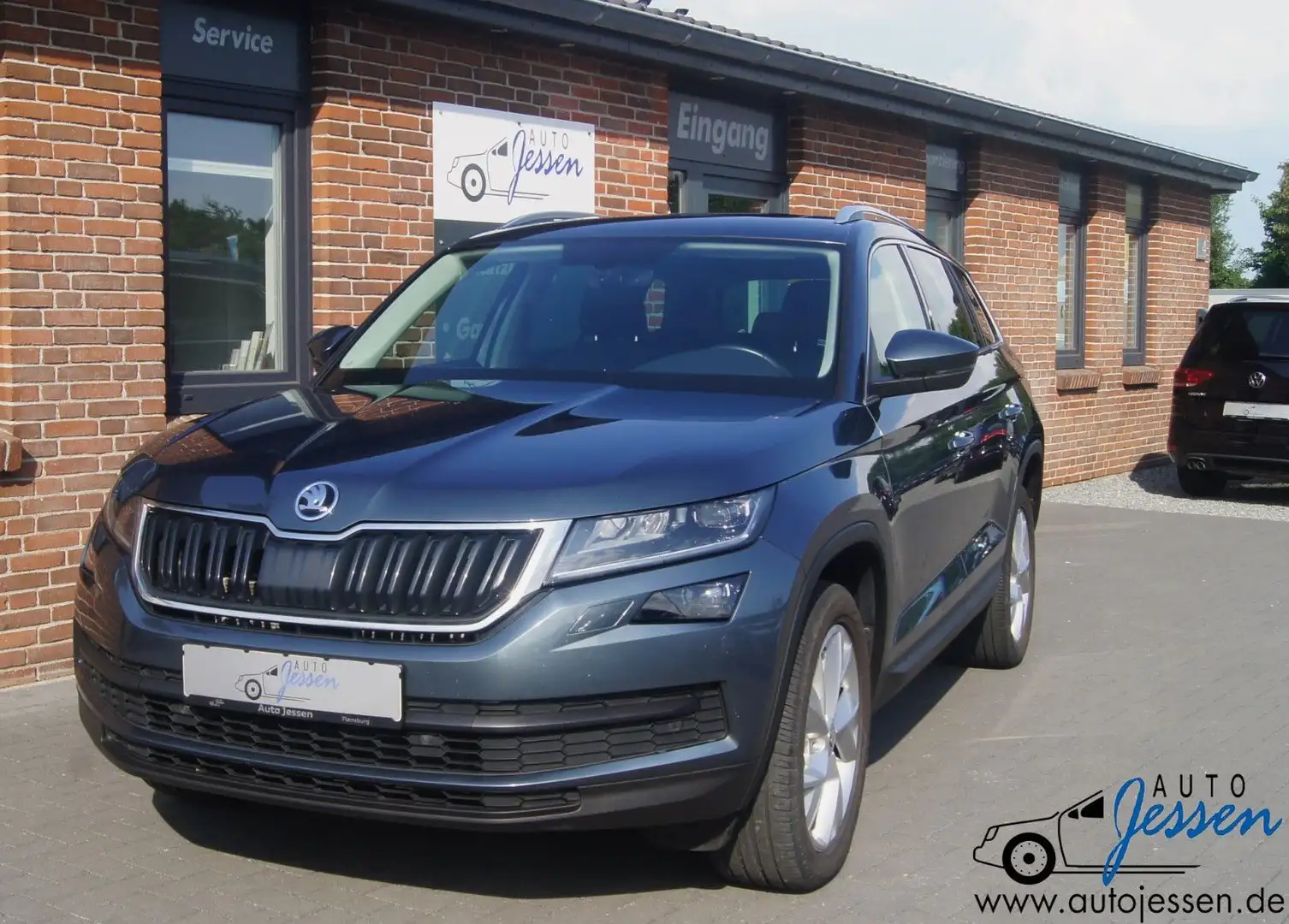 Skoda Kodiaq 2.0tdi Style 4x4 DSG Ahk./Pano/Navi/7-Sit Grau - 1