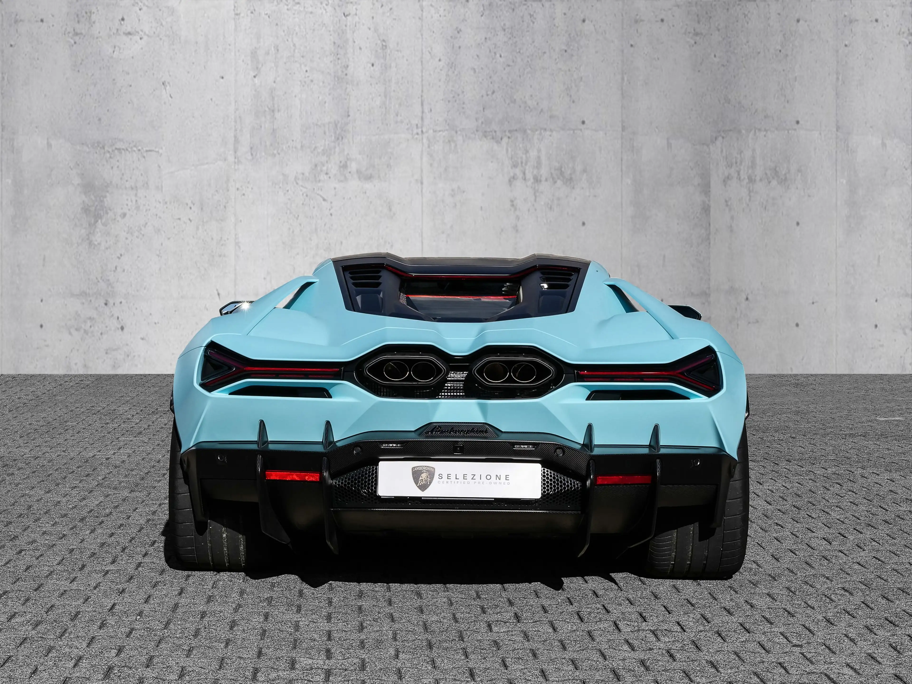 Lamborghini Revuelto Celeste Fedra, Passenger Display — photo 4