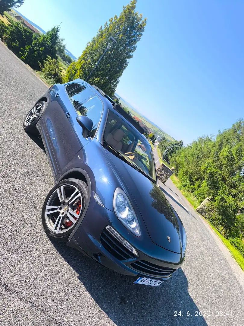 Porsche Cayenne Cayenne II 3,0 Diesel Aut. Blau - 1