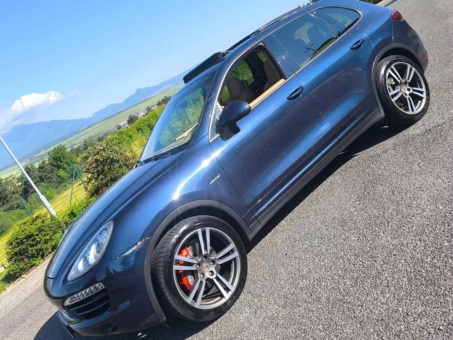 Porsche Cayenne Cayenne II 3,0 Diesel Aut. Blau - 2