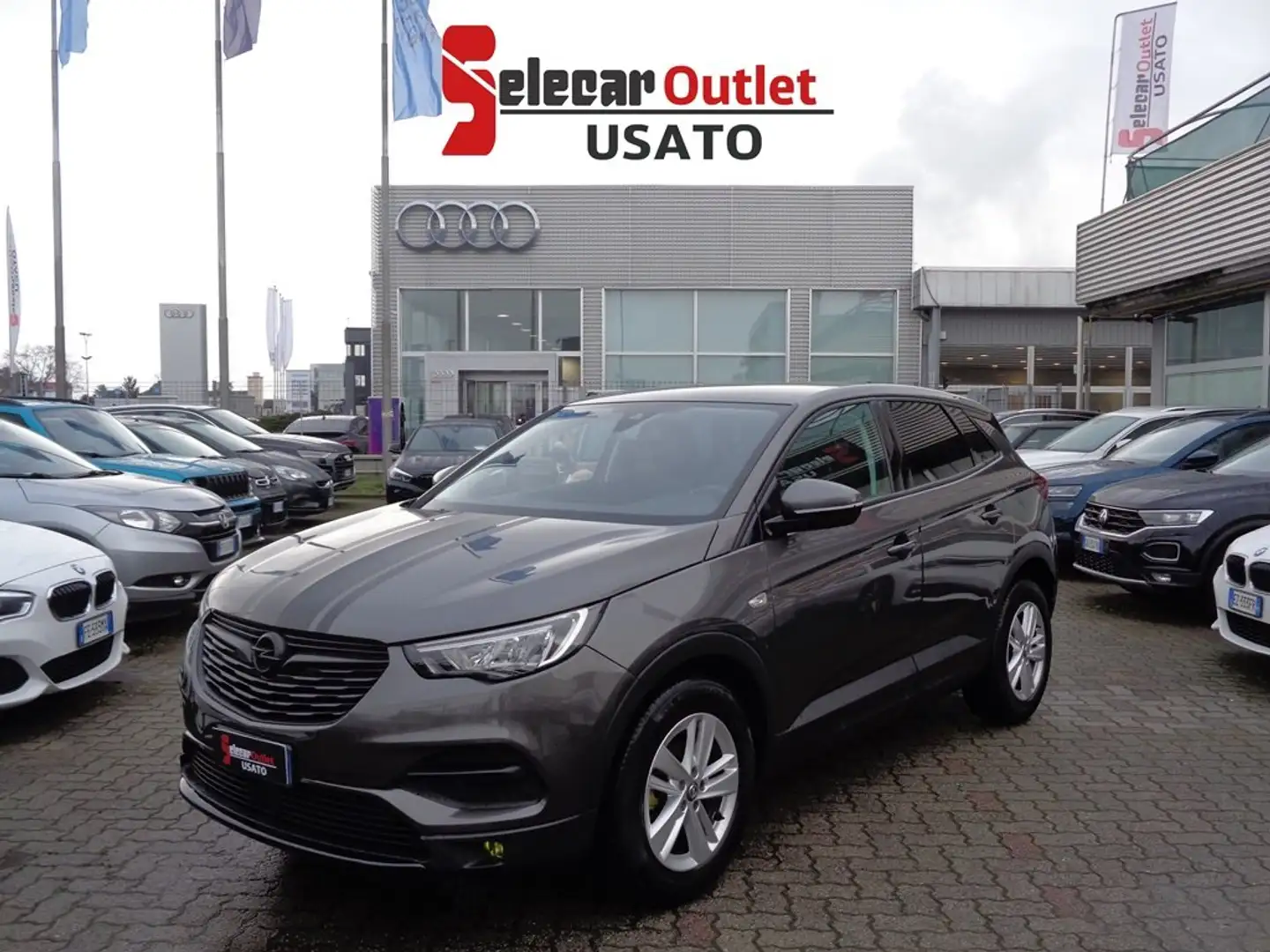 Opel Grandland X 1.2 T 12V 130 CV S&S Advance Grau - 1