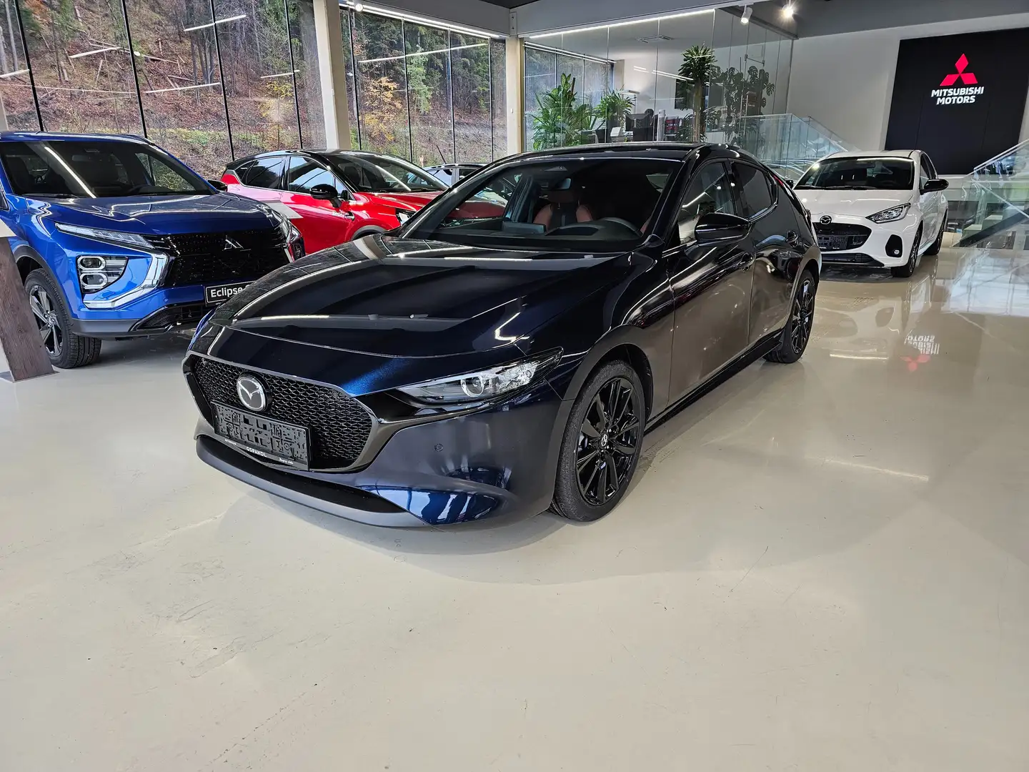 Mazda 3 Mazda 3 e-Skyactiv-G140 Nagisa Bleu - 1