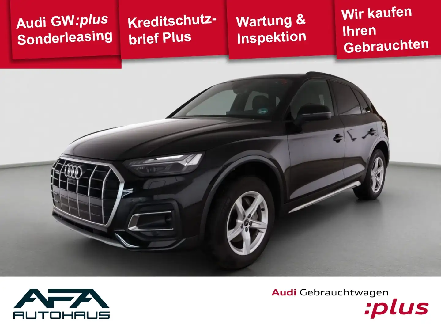 Audi Q5 40 TFSI Adva. qu. S tronic Matrix*360°*AHK*ACC Schwarz - 1