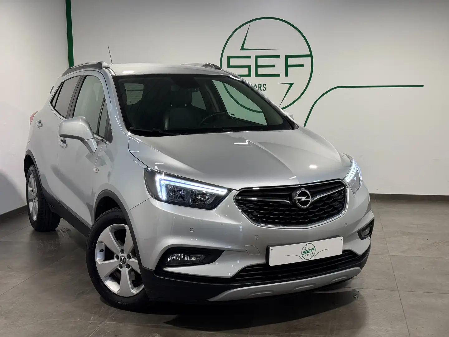 Opel Mokka X ** 1.4 Turbo ** Edition * GPS * Garantie 12 mois * Gris - 1