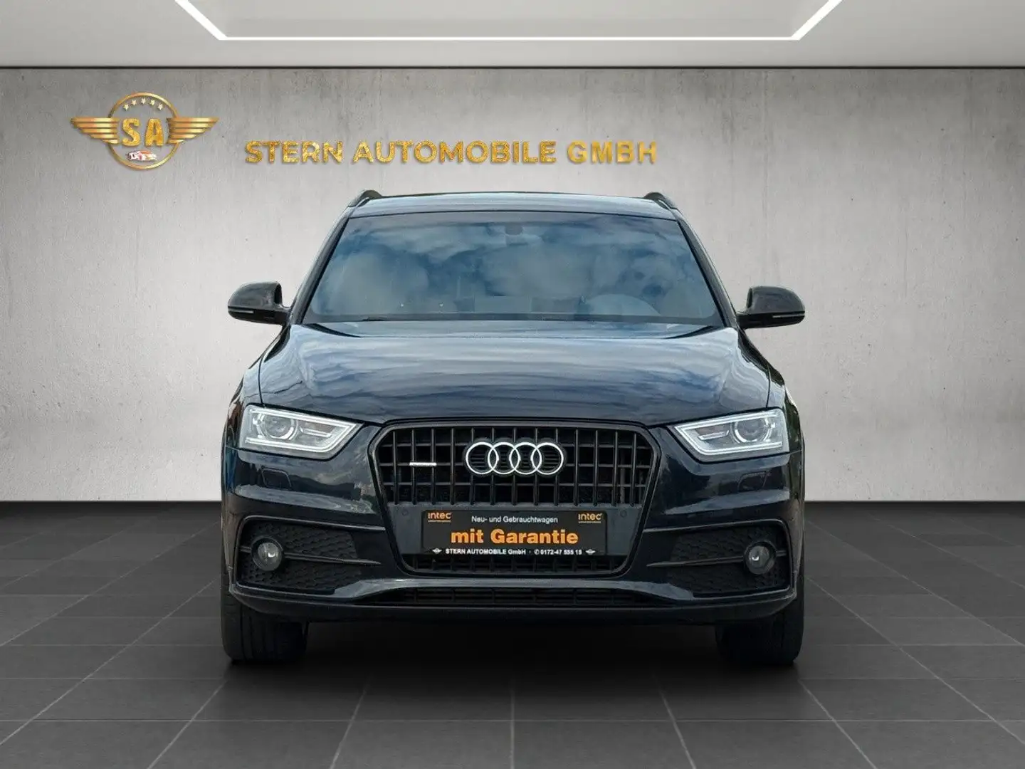 Audi Q3 2.0 TDI Quattro 3x S-Line/Ahk/Leder/1.Hand Bleu - 2