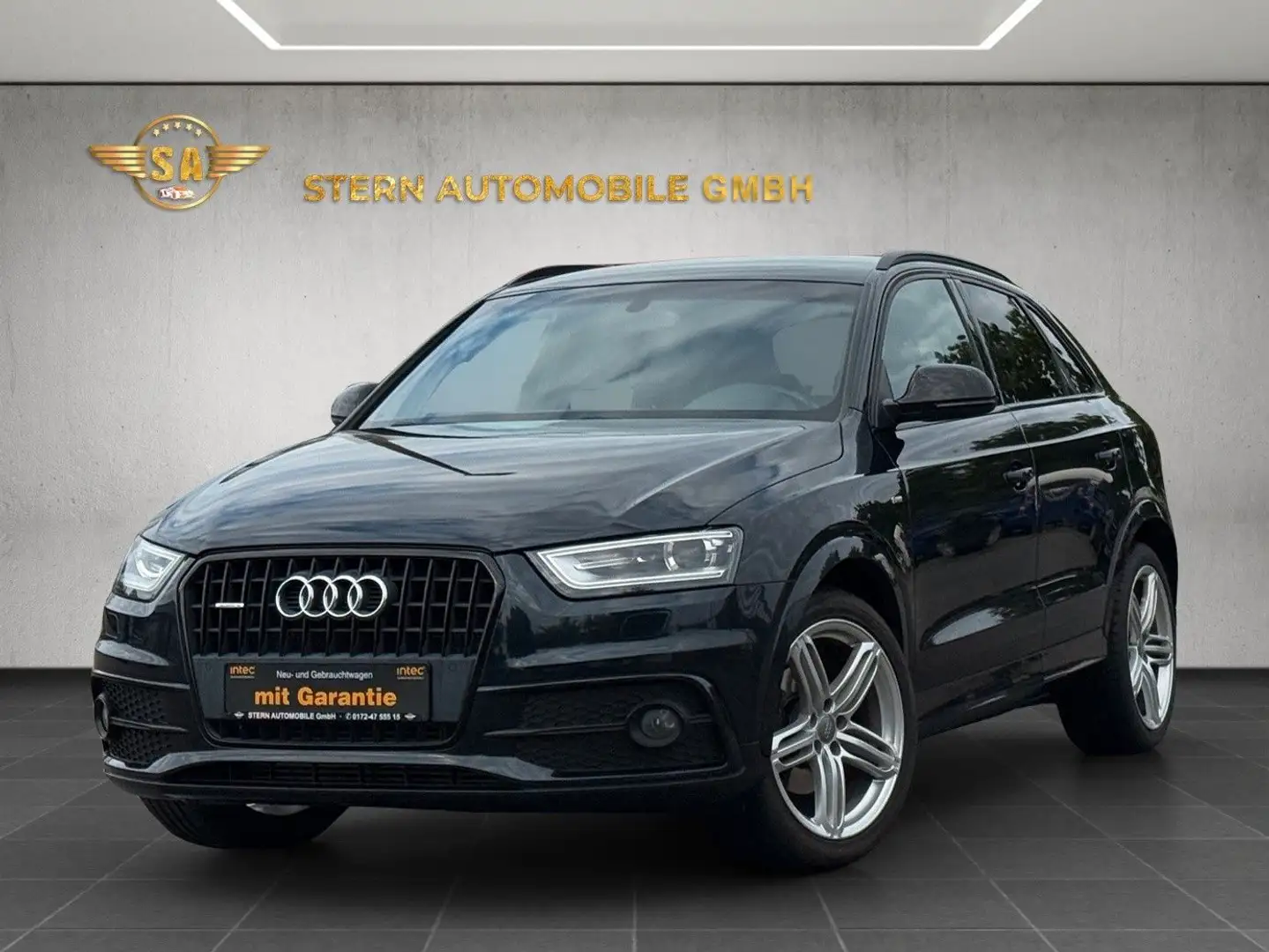 Audi Q3 2.0 TDI Quattro 3x S-Line/Ahk/Leder/1.Hand Bleu - 1