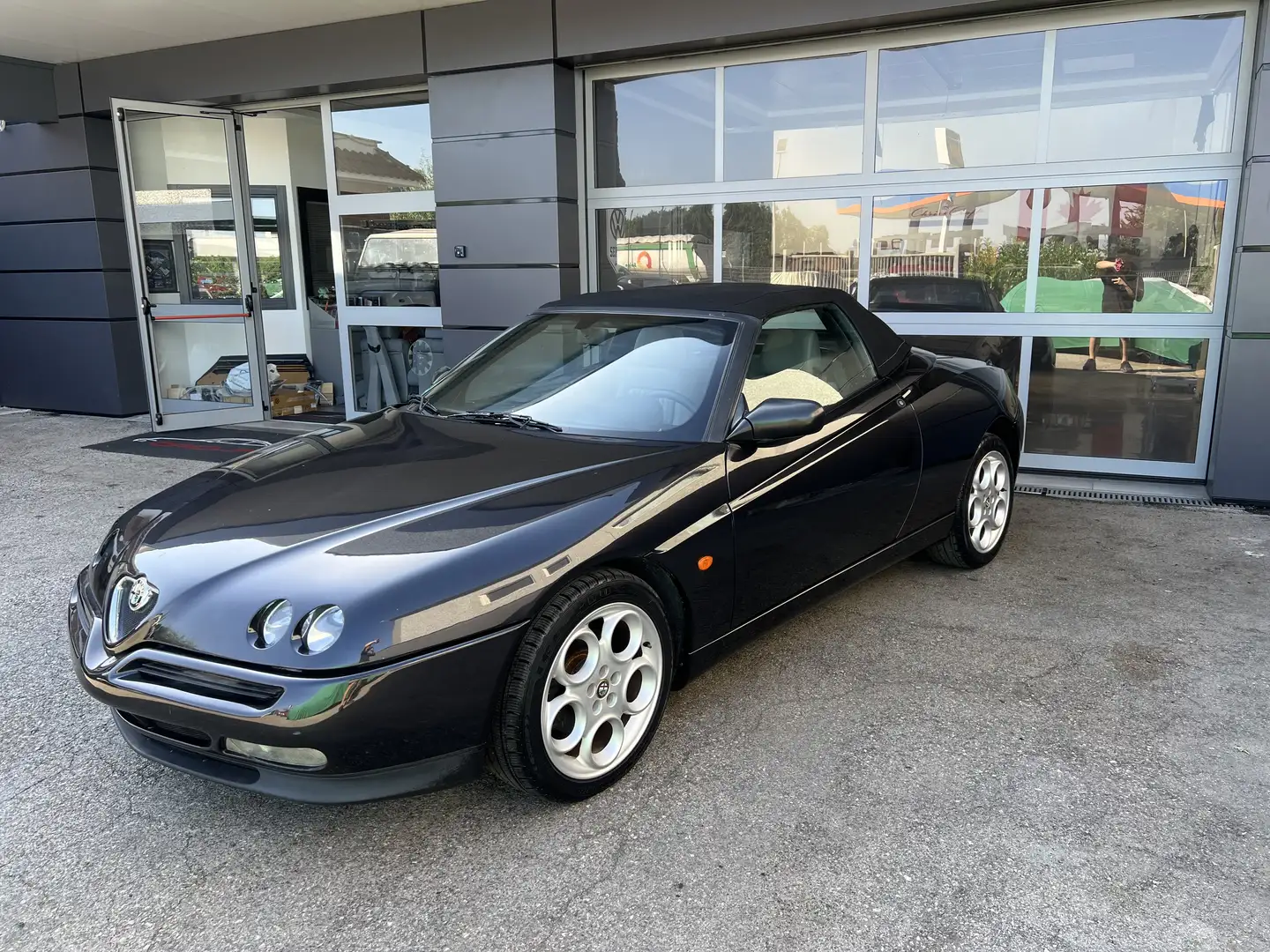 Alfa Romeo Spider 2.0 ts 16v capote elettrica Nero - 2