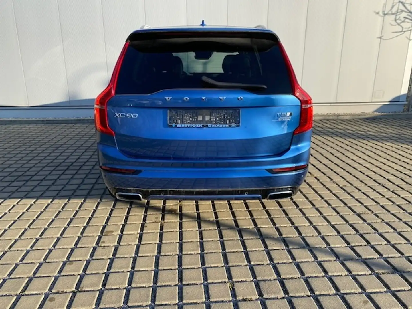 Volvo XC90 AWD R-Design AHK/20-ZOLL/LED/ST-ND-HZ/NAVI+VZE/BU Blauw - 2