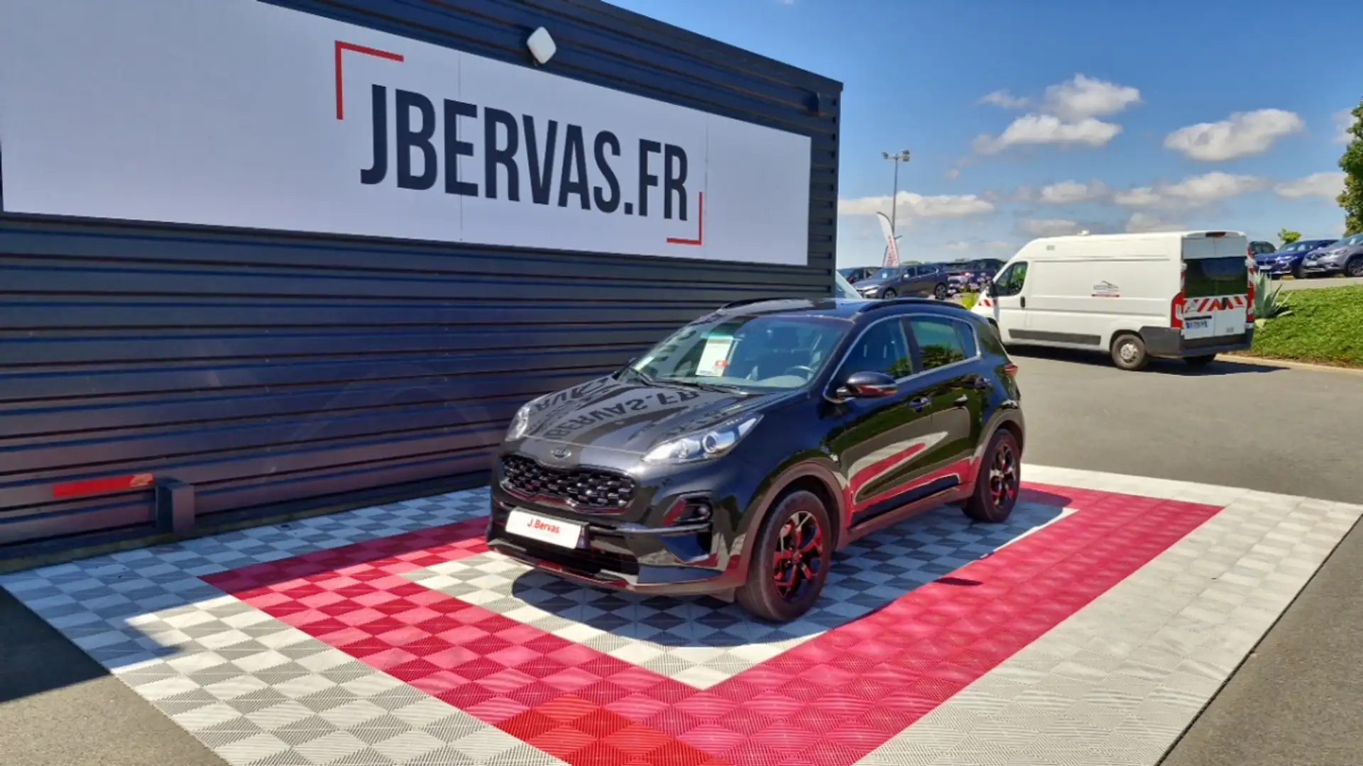 Kia Sportage 1.6 CRDI 136CH MHEV ISG DCT7 4X2 BLACK EDITION Noir - 1