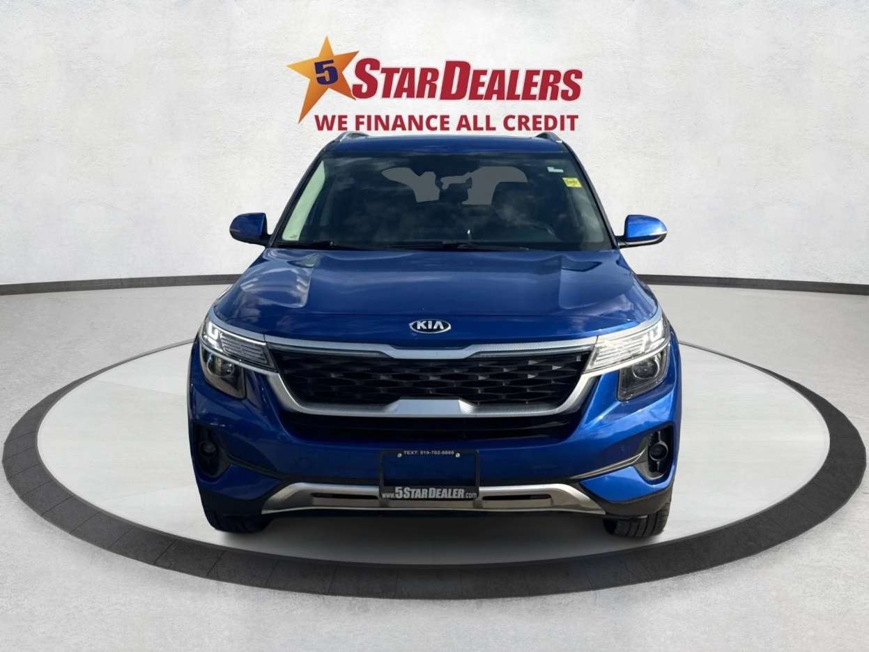 2021 Kia Seltos LEATHER SUNROOF HEATED SEATS WE FINANCE ALL CREDIT — снимка 1