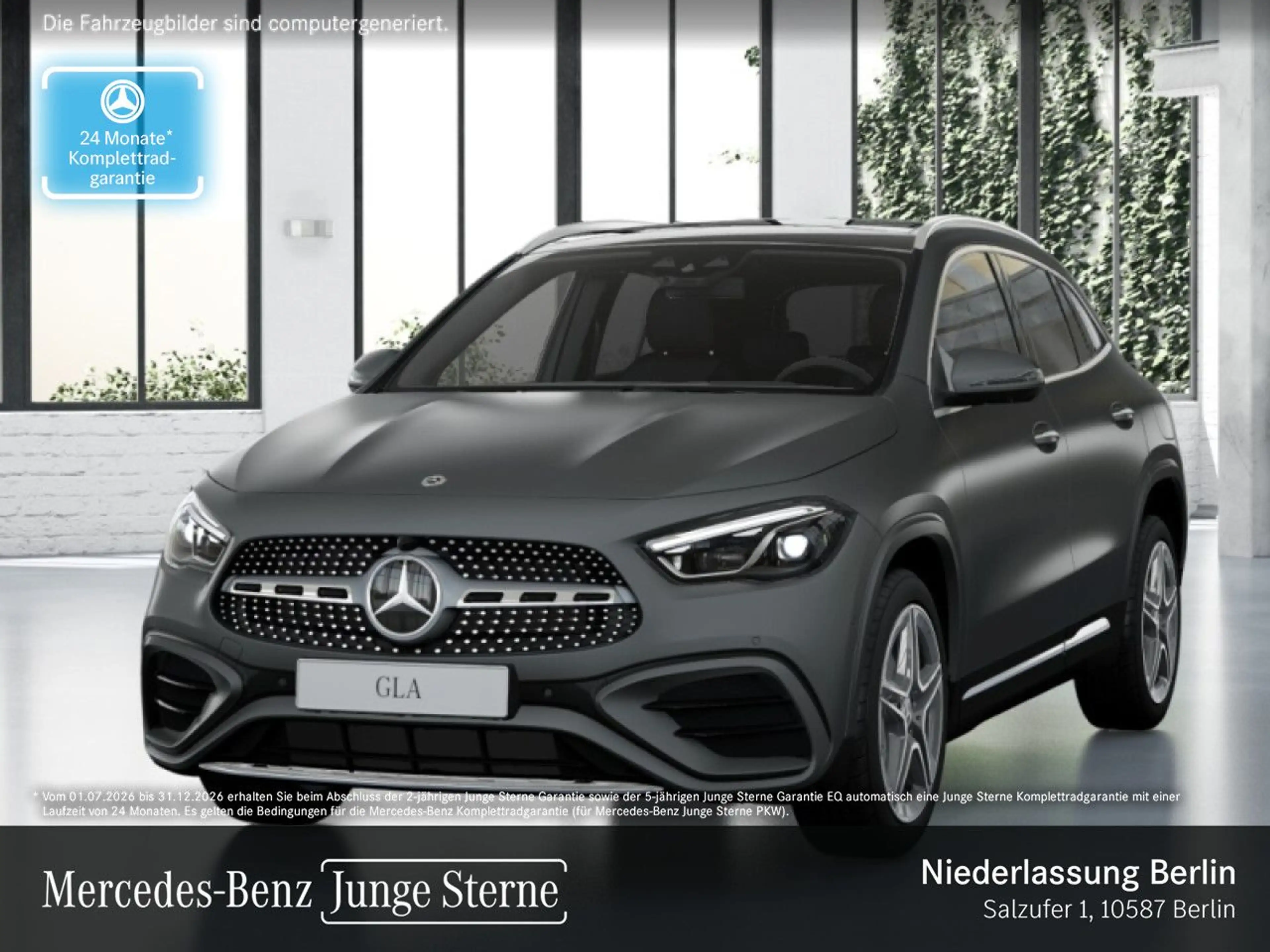 Mercedes-Benz GLA 180 AMG+PANO+360°+AHK+MULTIBEAM+FAHRASS+HUD