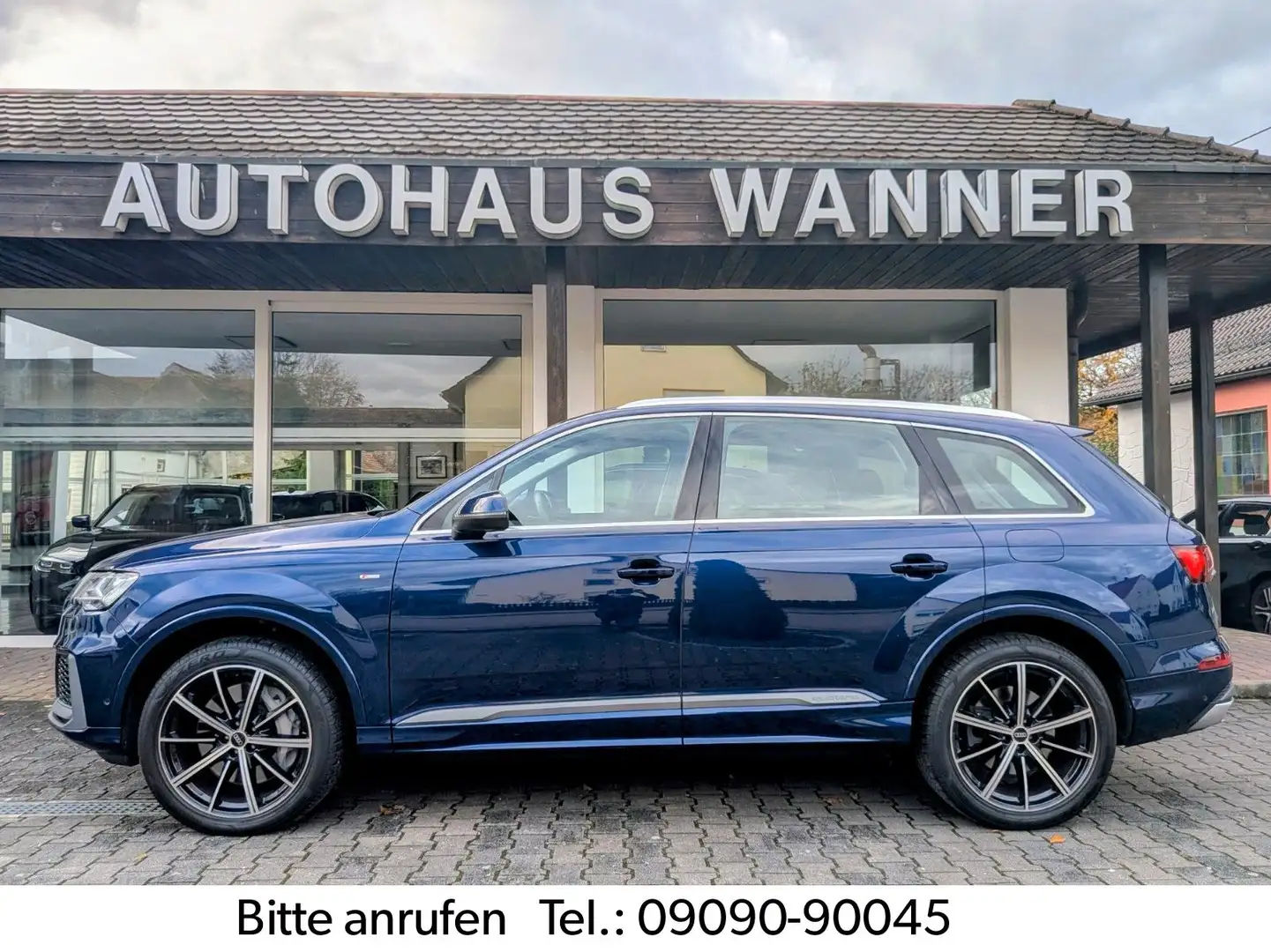 Audi Q7 55 TFSI e quattro S-Line *21"-Alu*Businesspak Blau - 1