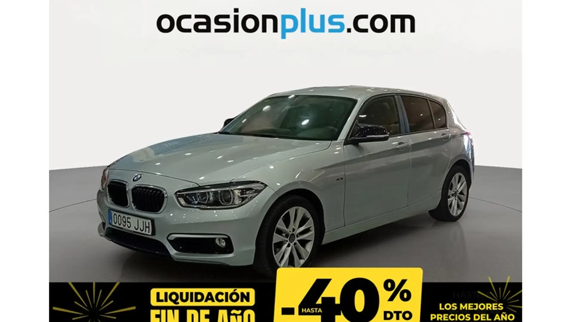 BMW 118 118dA Plateado - 1