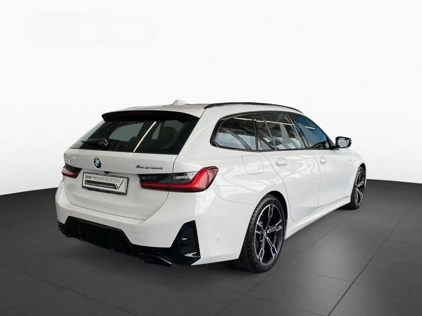BMW 340 Touring M340d xDrive 340 ch BVA8 M Performance Blanc - 2