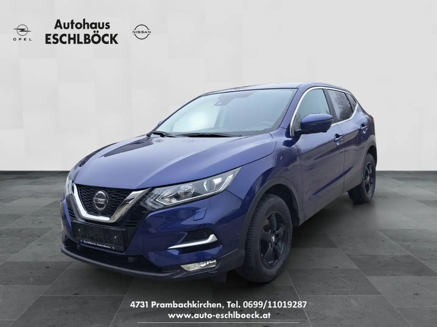 Nissan Qashqai N-Connecta Autom., *NAVI, Pnaorama GD, AHK Blau - 1
