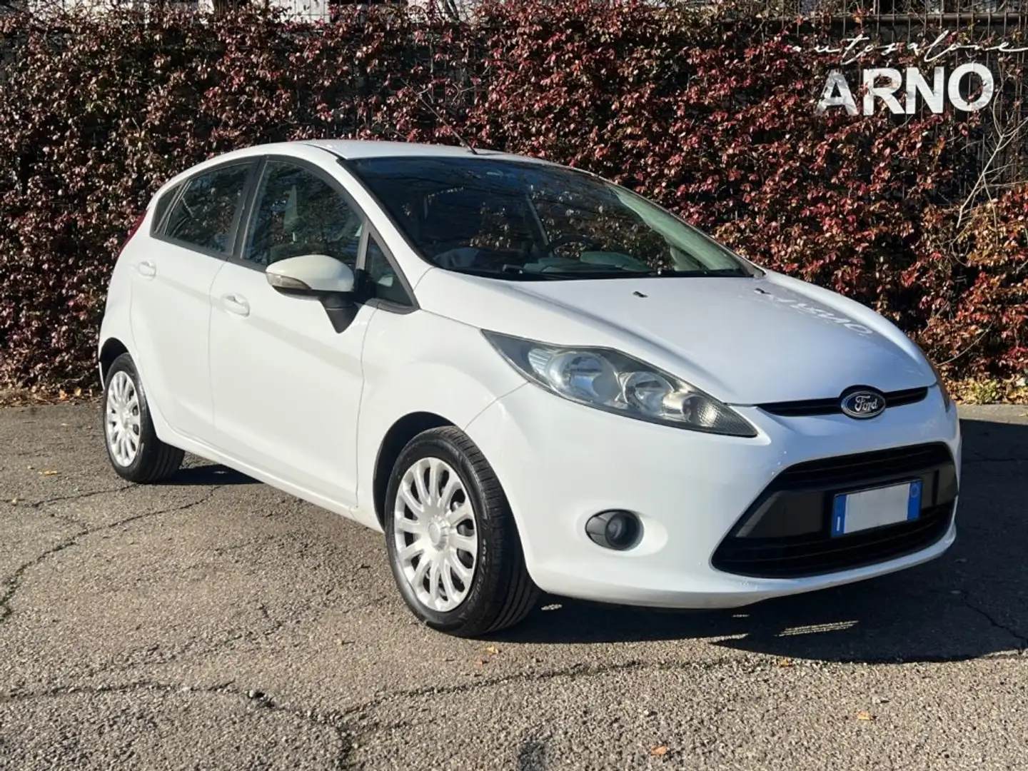 Ford Fiesta 1.4 5 porte Bz.- GPL Titanium Bianco - 1