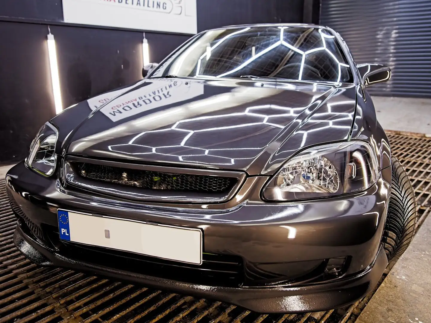 Honda Civic VI MiniMe Supercharged TUNED Grau - 2
