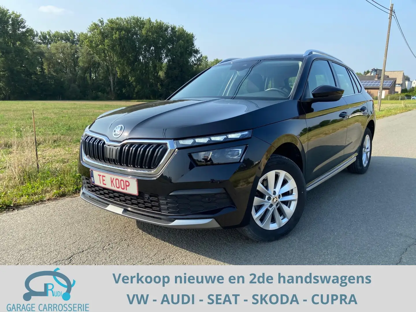 Skoda Kamiq 1.0 TSI DSG*LED*CAMERA*NAVI VIA APP*ELEK. KOFFER Schwarz - 1
