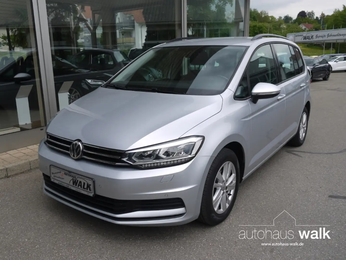Volkswagen Touran 2.0 TDI DSG Comfortline NAVI LED AHK ACC Argent - 2