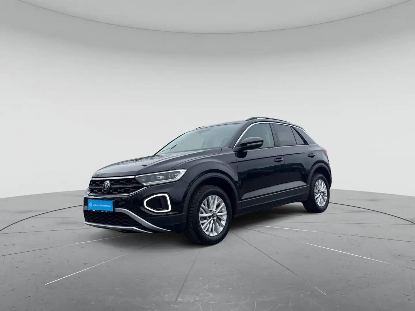 Volkswagen T-Roc T-ROC Life 1.0 TSI Navi SHZ Klima LED Schwarz - 2